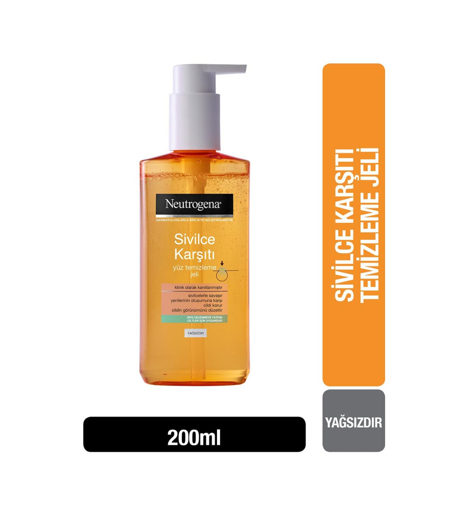 Neutrogena Super Cleansing Gel Anti-Acne Facial Cleansing Gel**200ml.