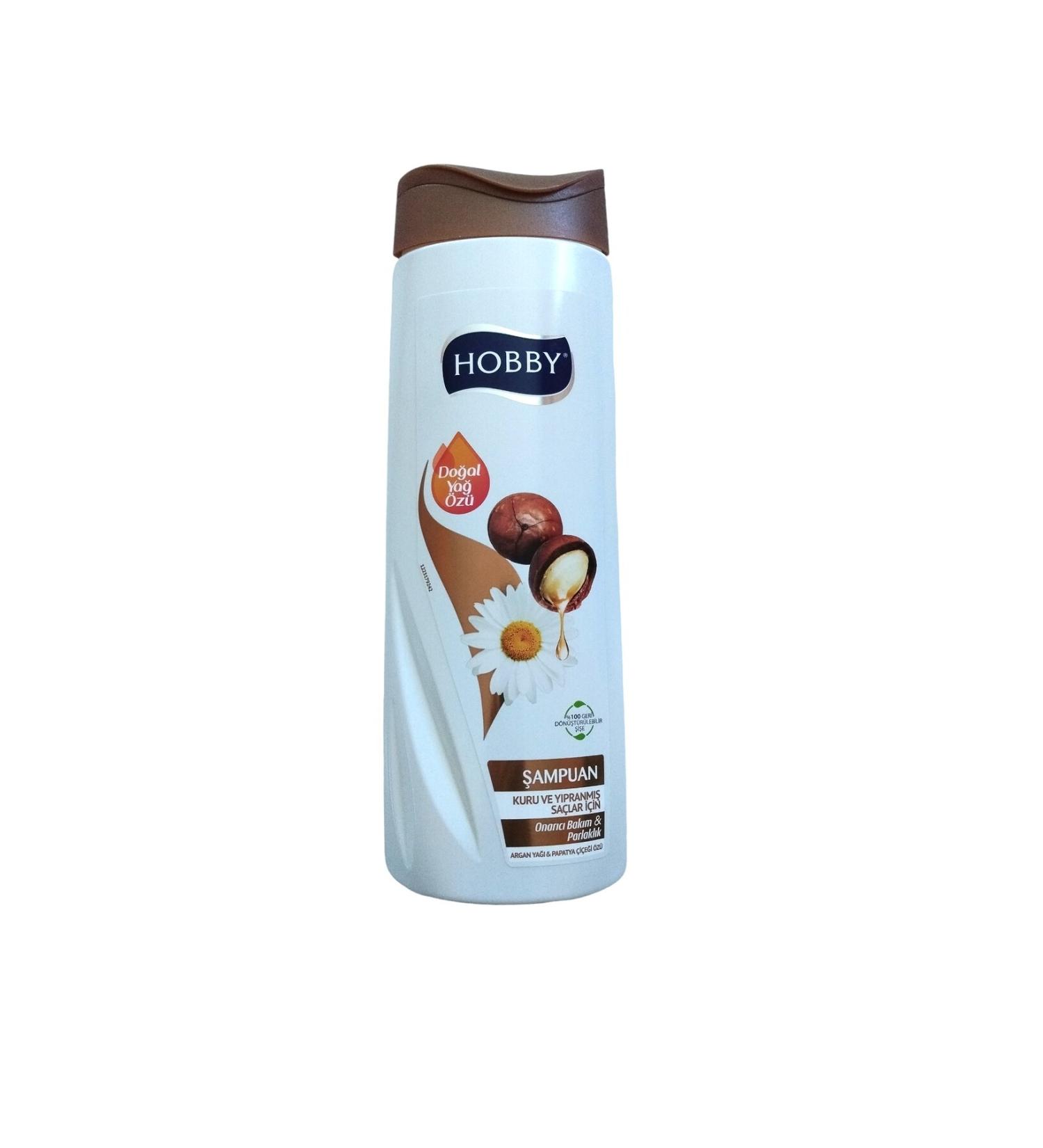 Hobby Argan Oil & Chamomile Flower Essence Shampoo 500 ml