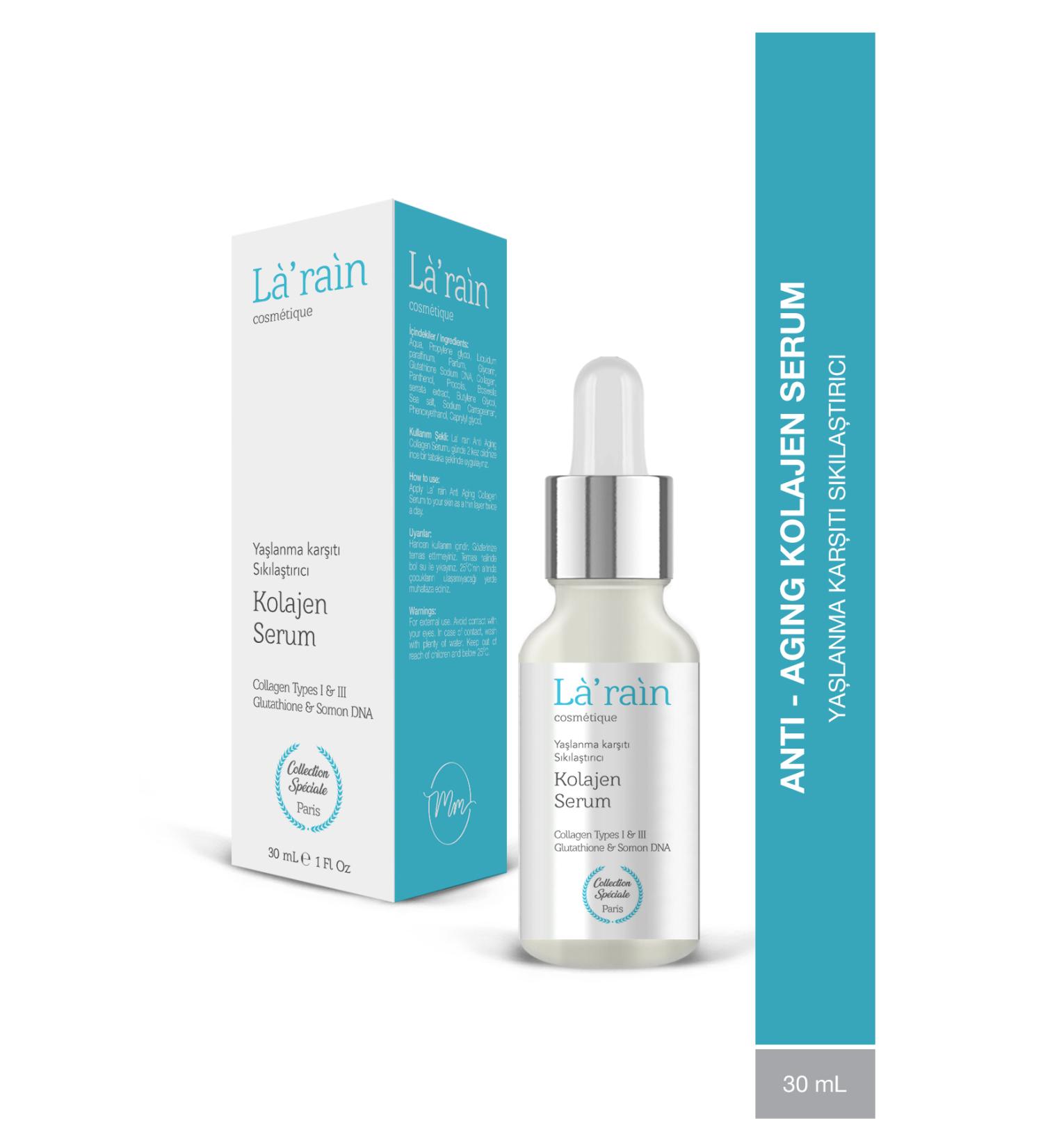 La rain Collagen Serum Anti-Aging Firming & Brightening & Moisturizing 30ml - Buy Online on GoSupps.com