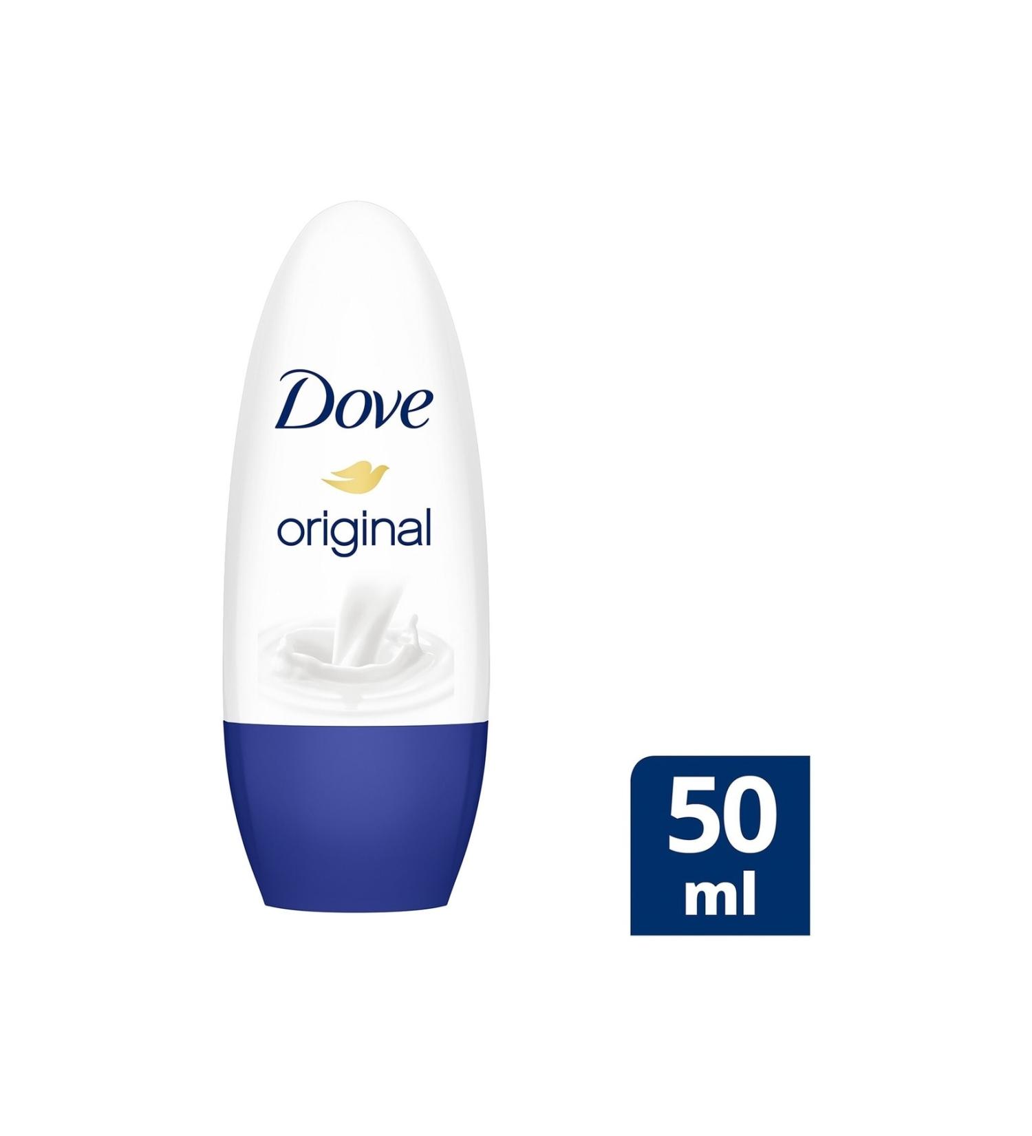 Dove Women Roll On Deodorant Original 1 4 Moisturizing Cream Effective 50 ml