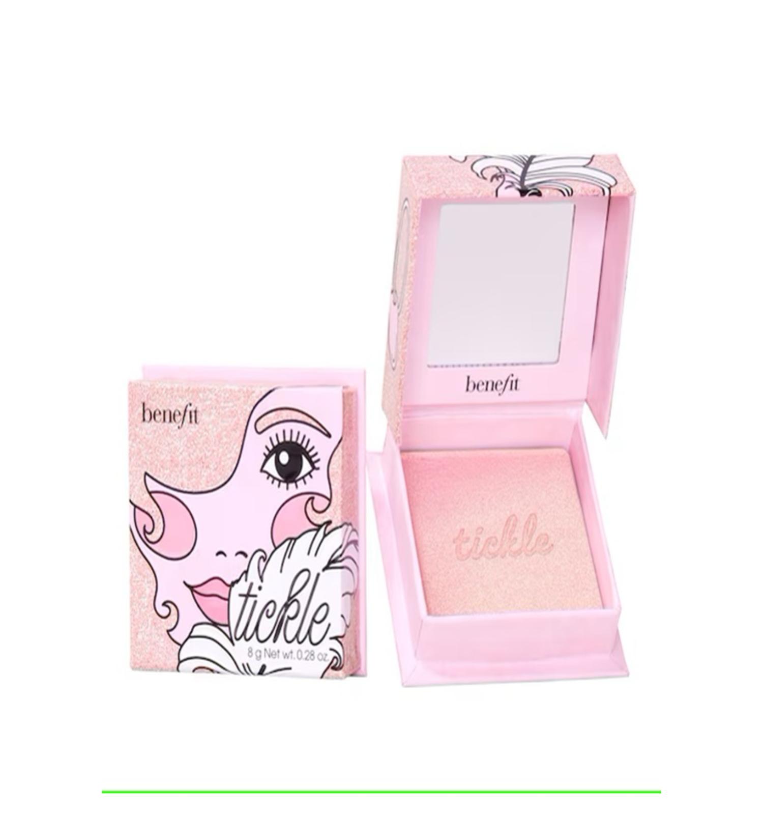 benefit cosmetics Tickle-Long-Lasting Pink & Yellow Reflective Luminous Illuminator 8G