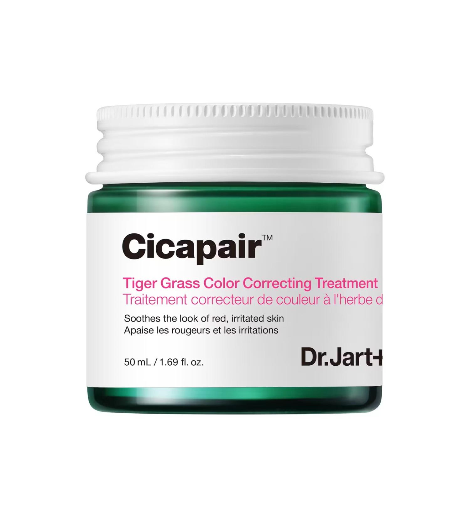 Dr.Jart Cicapair Tiger Grass Color Correcting Treatment-Anti-Redness Skin Tone Equalizing Face Cream 50ML