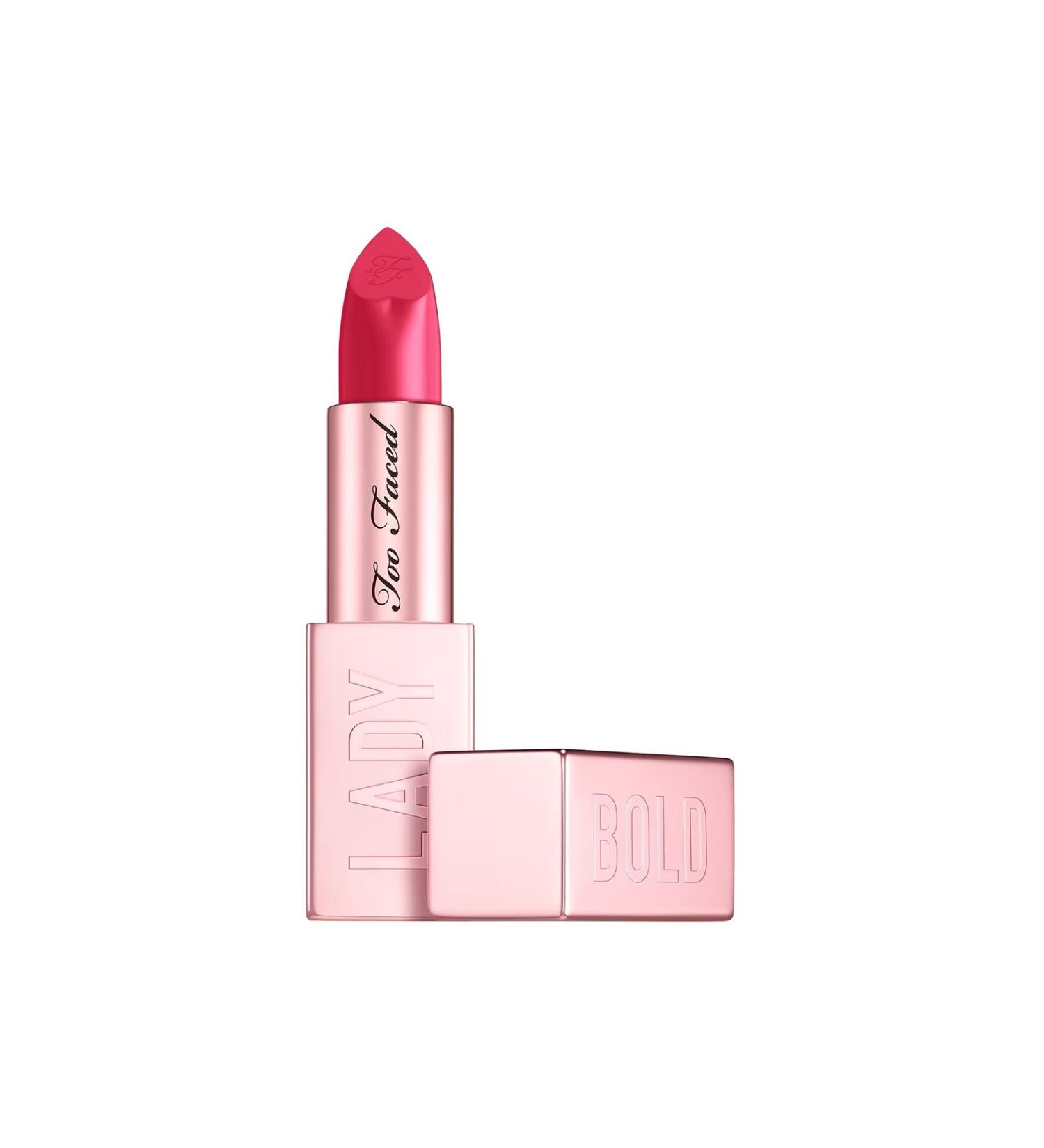 Too Faced Lady Bold Pigment Cream Lipstick-Long Lasting Satin Finish Lipstick 3.3G