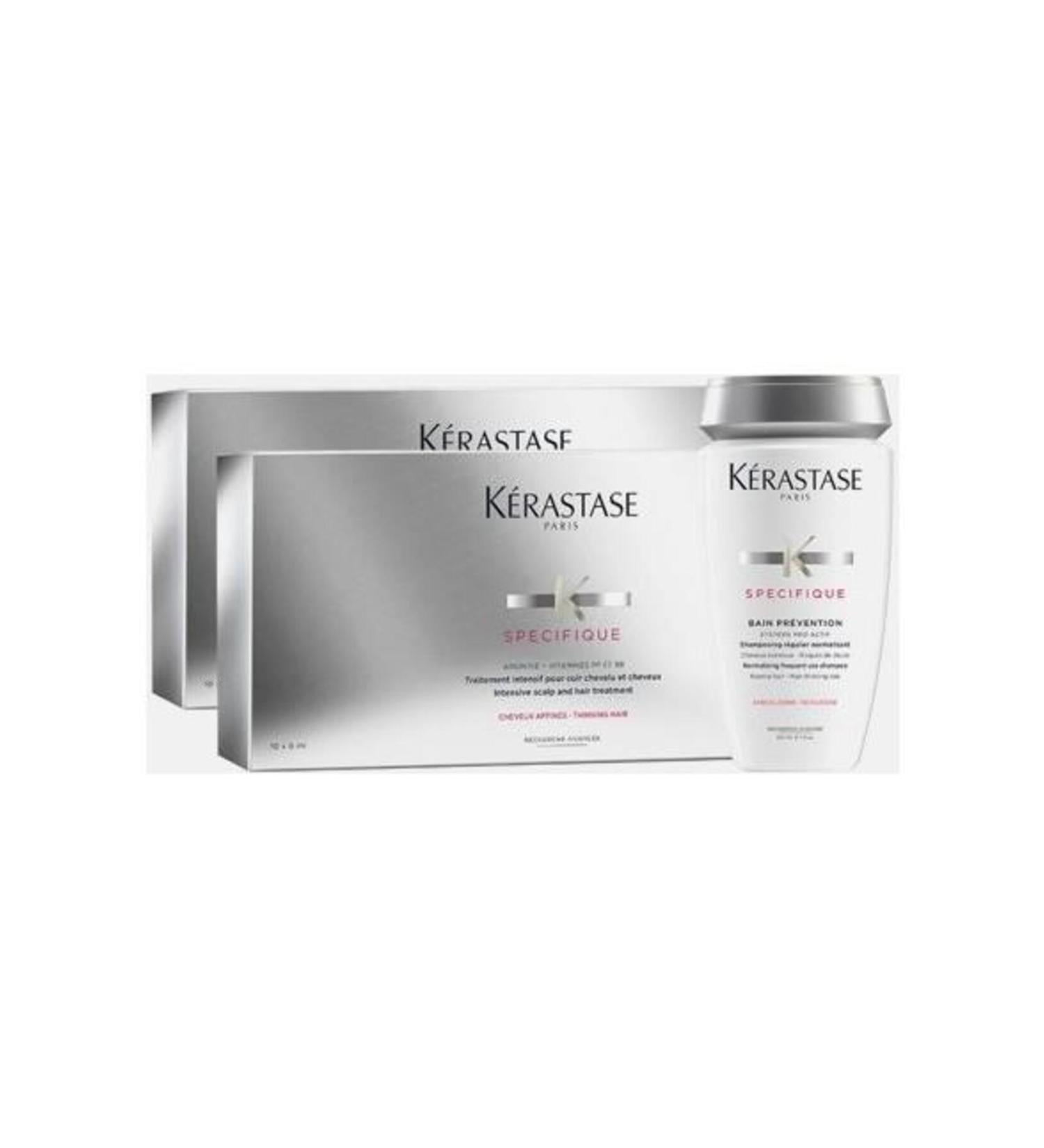 Kerastase Aminexil Anti-Hair Loss Serum 20x6ml Shampoo