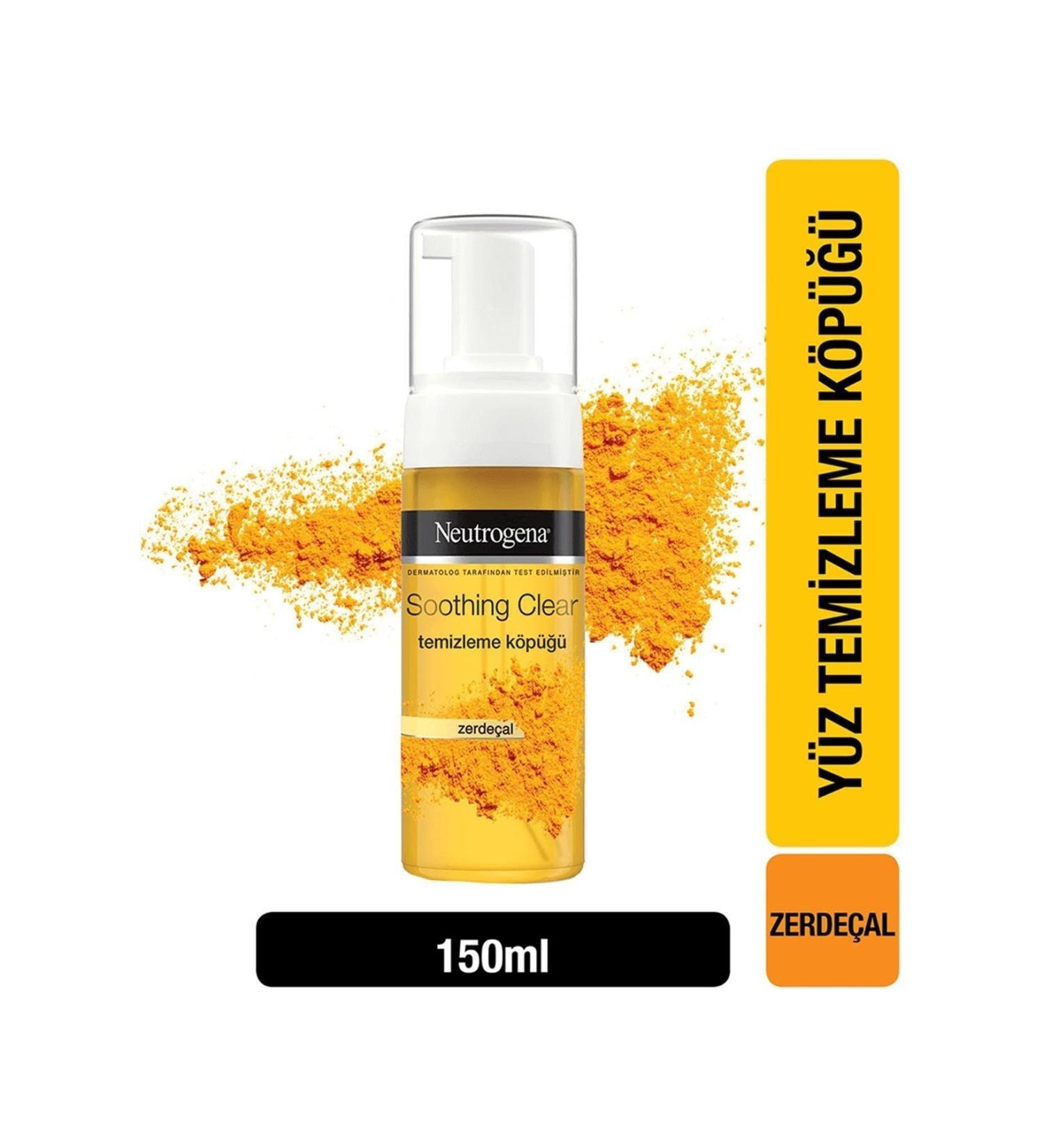 Neutrogena Soothing Clear Turmeric Cleansing Foam - Buy Online on GoSupps.com