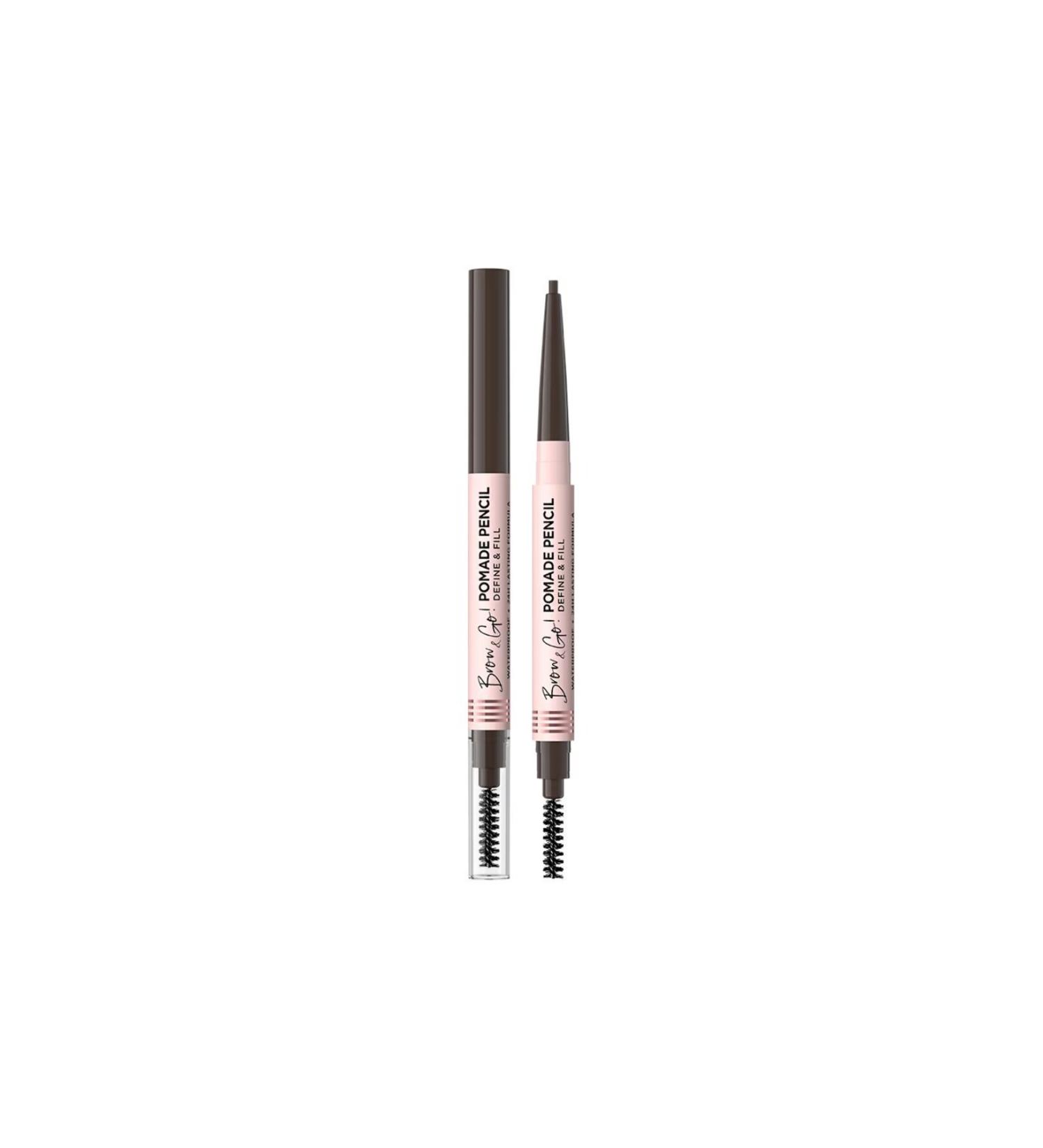 Eveline Cosmetics Brow & Go Eyebrow Vegan Eyebrow Pomade Pencil - Buy Online on GoSupps.com