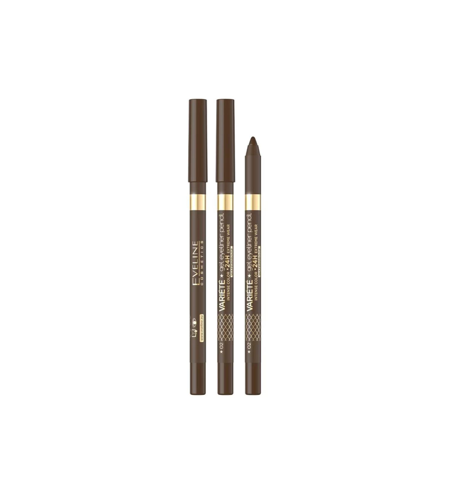 Eveline Variete Eyeliner Gel Eyeliner Waterproof Vegan - Buy Online on GoSupps.com