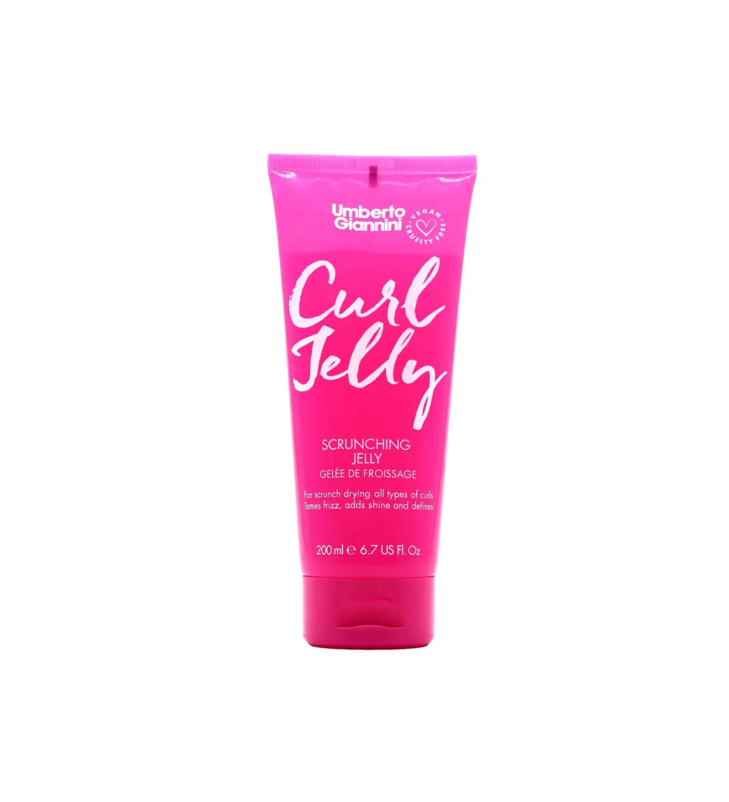 Umberto Giannini Curl Jelly Scrunching Jelly Curl Squeezing Vegan Hair Gel 200ml - Buy Online on GoSupps.com