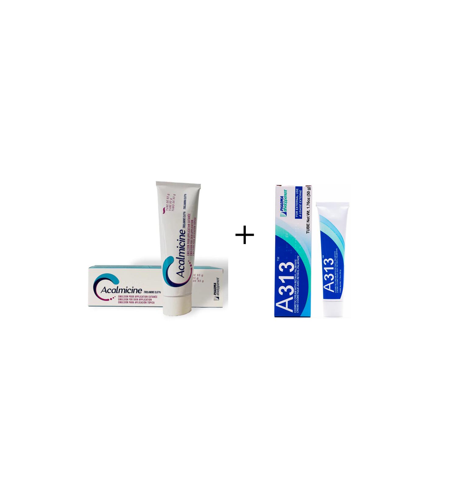 A313 Pharma Development - A313 Retinol + Acalmicine Repair and moisturizing set
