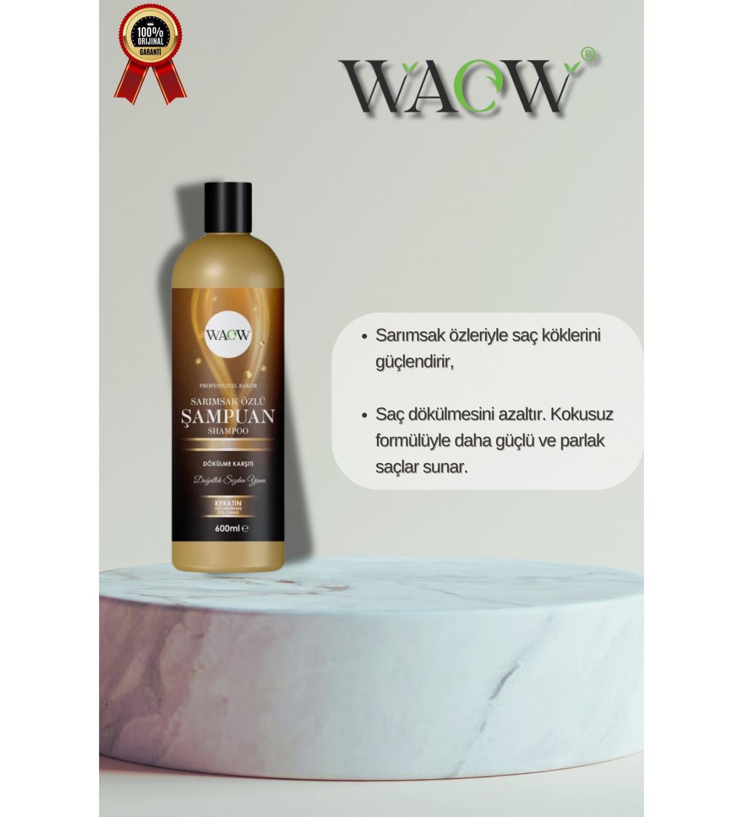 WAOW Garlic Essence Shampoo