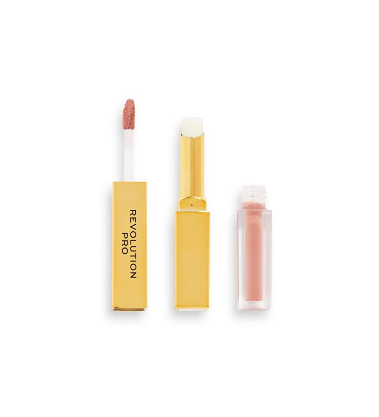 Revolution Pro Supreme Stay 24h Lip Duo Cashmere