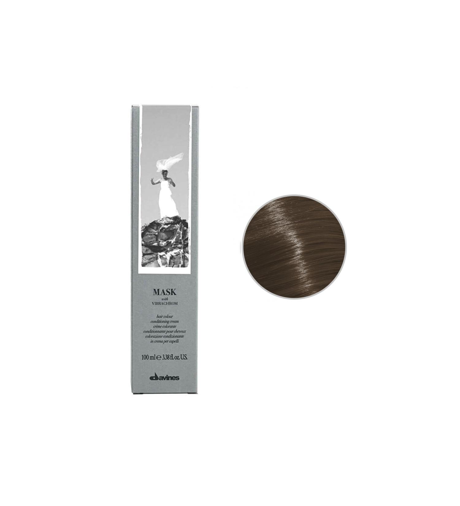 Davines Professional Mask With Vibrachrom Nourishing Repair Hair Dye 100ml 7.0 Medium Blonde