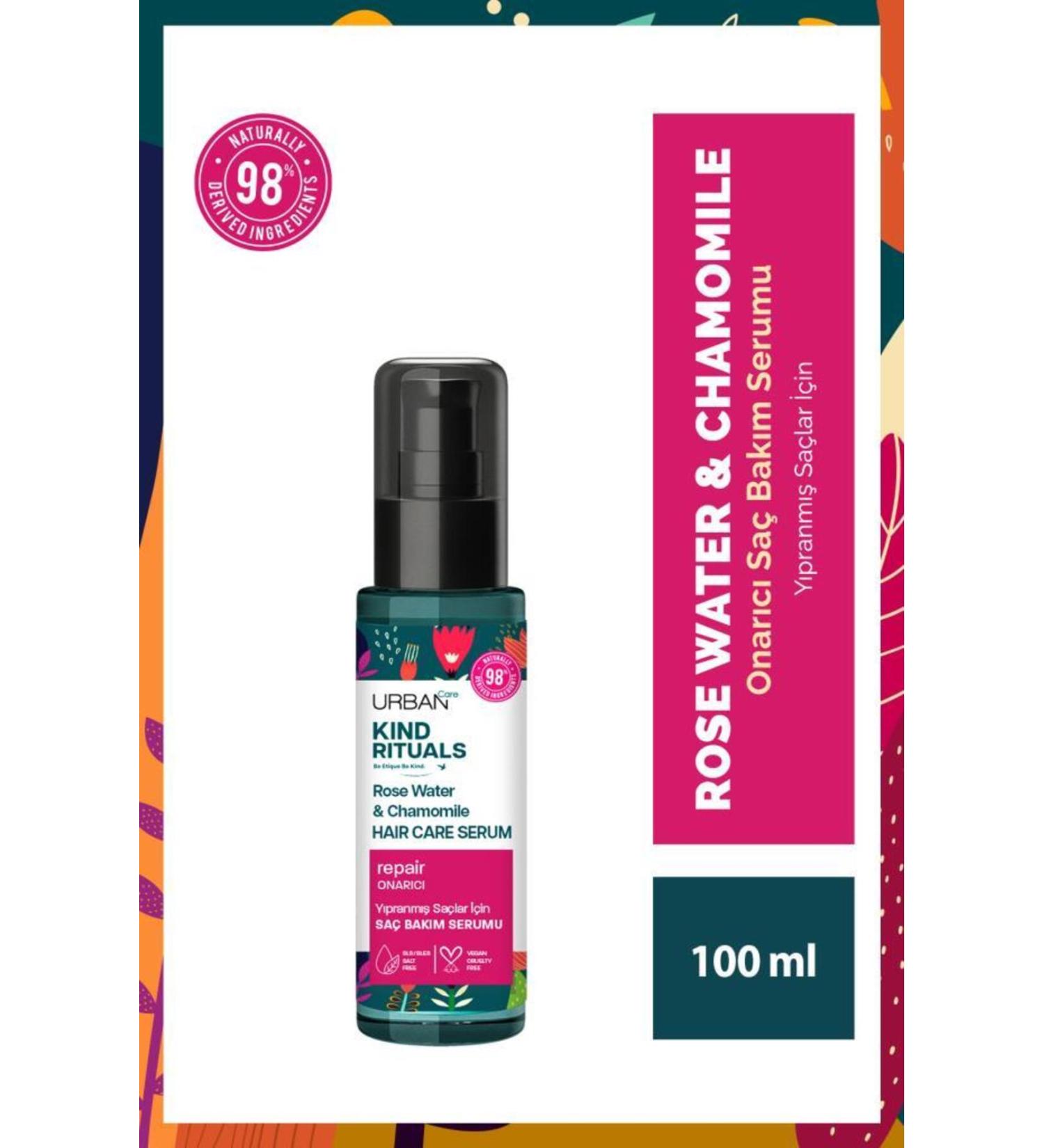 Urban Care Kind Rituals Rose Water Chamomile Hair Care Serum 100 ML - Buy Online on GoSupps.com