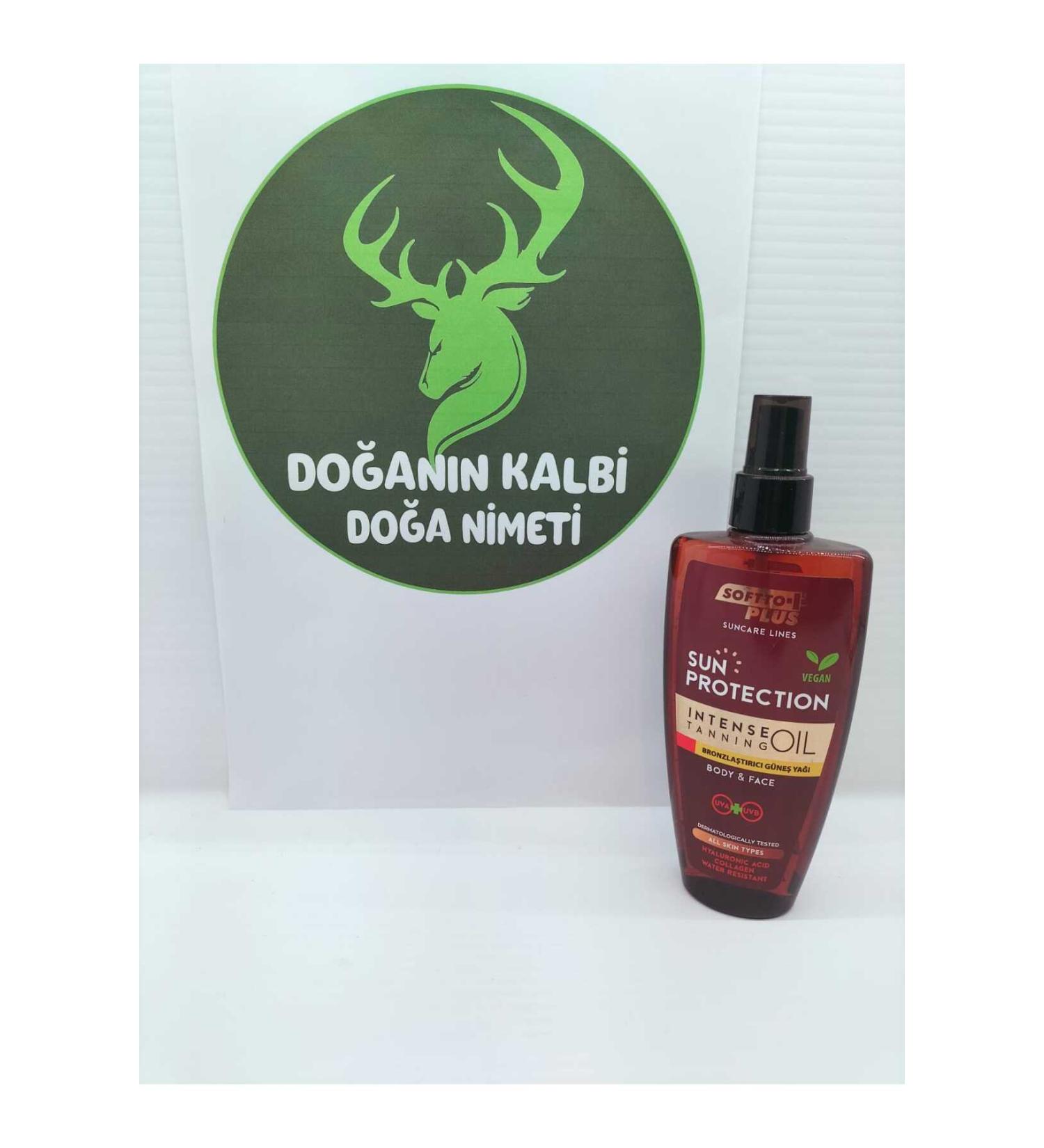 Softo Plus Tanning Sun Oil with Jojoba Oil Carrot and Cocoa Butter 200 ml