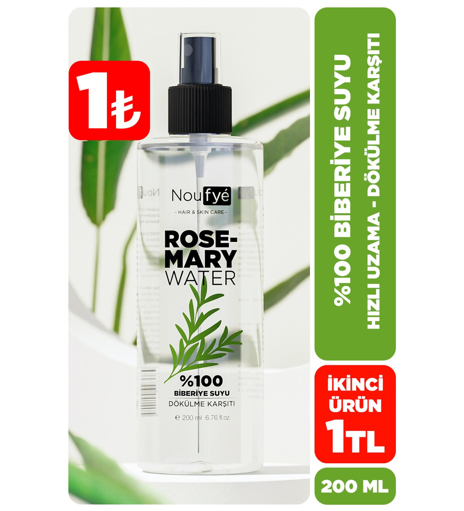 NOUFYE Fast Hair Growth & Anti-Loss 0 Pure Rosemary Water 200ML