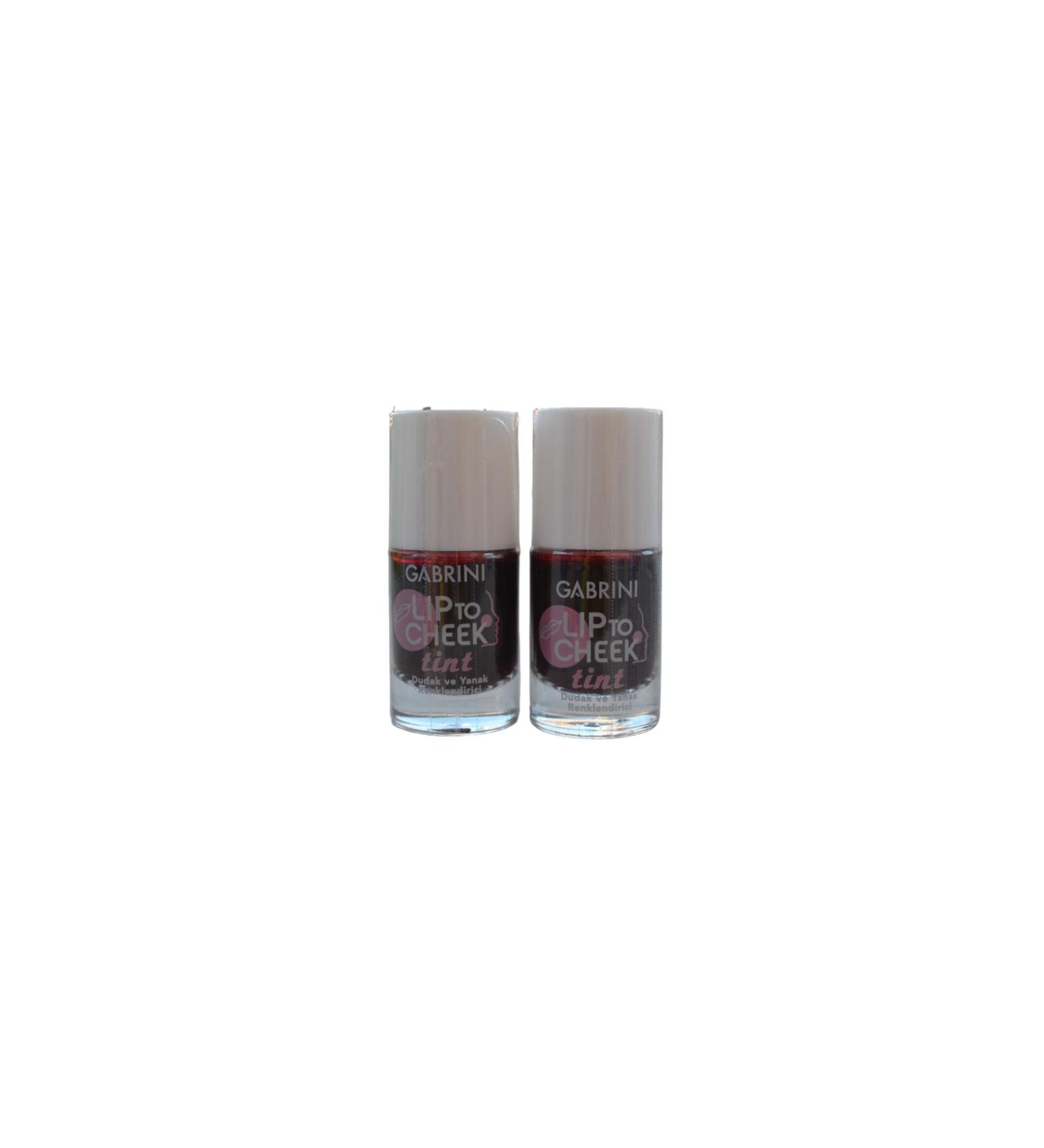 Gabrini Lip To Cheek Tint Cherry Red