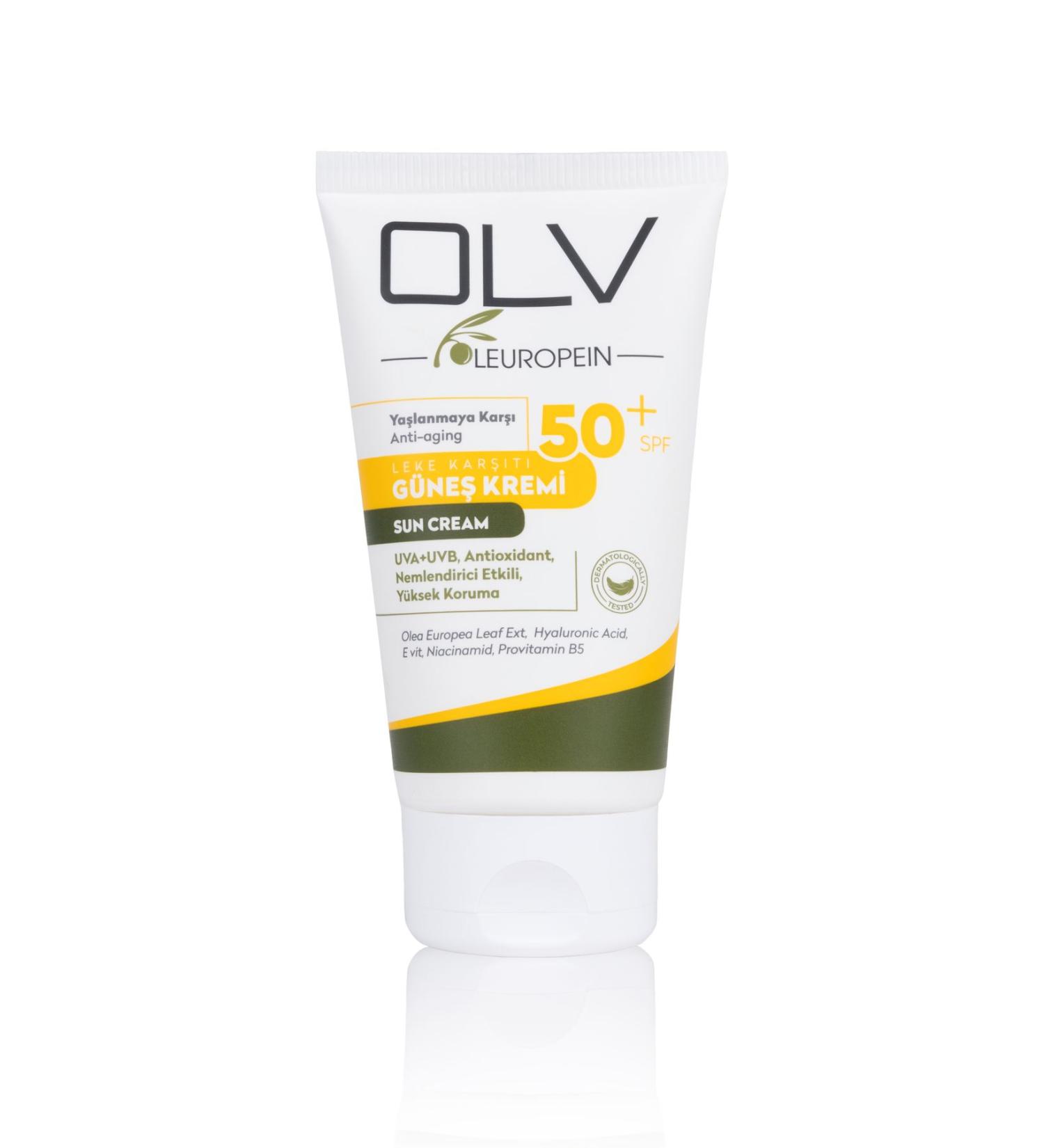 OLV Spf 50 Anti-Aging Anti-Spot Sunscreen 150 ml - Buy Online on GoSupps.com