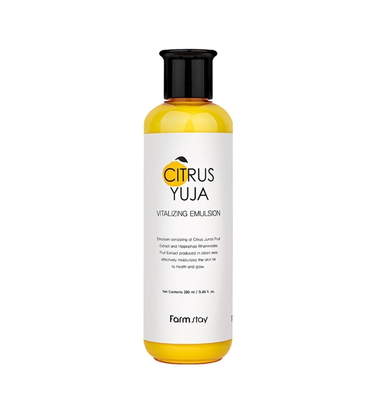 Farmstay Intensive Moisturizing Effective Emulsion with Vitamin C 280 Ml - Buy Online on GoSupps.com