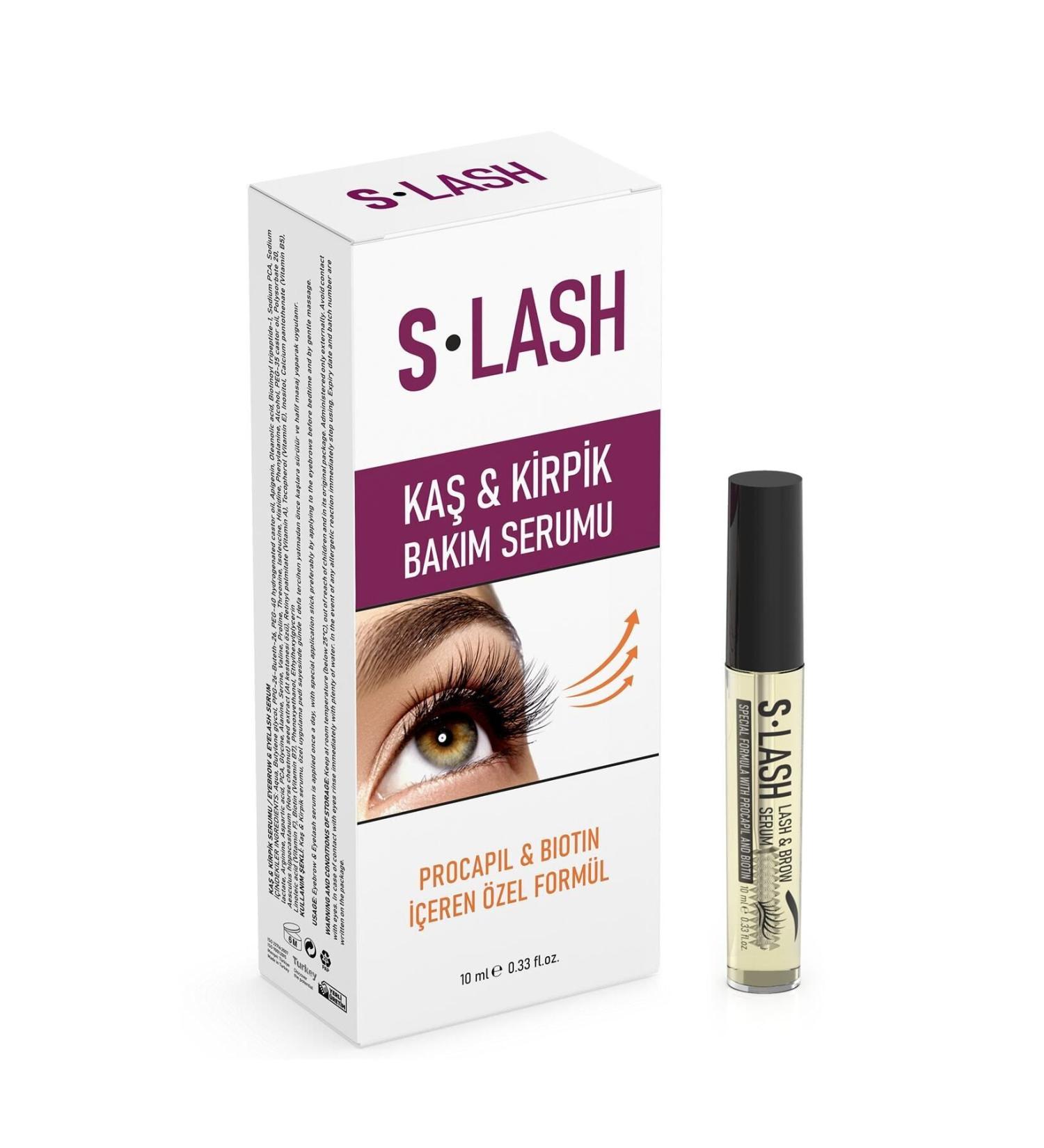 Slash Eyebrow and Eyelash Serum 10 ml - Buy Online on GoSupps.com