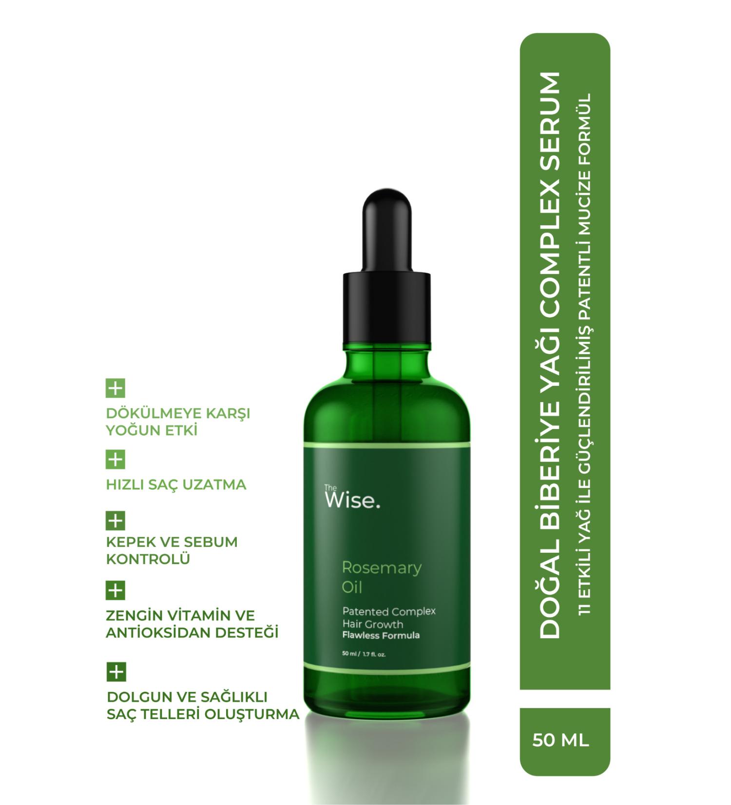 Wise Rosemary Oil Complex Hair Loss Prevention and Fast Hair Growth Supporting Serum 0 Natural - Buy Online on GoSupps.com