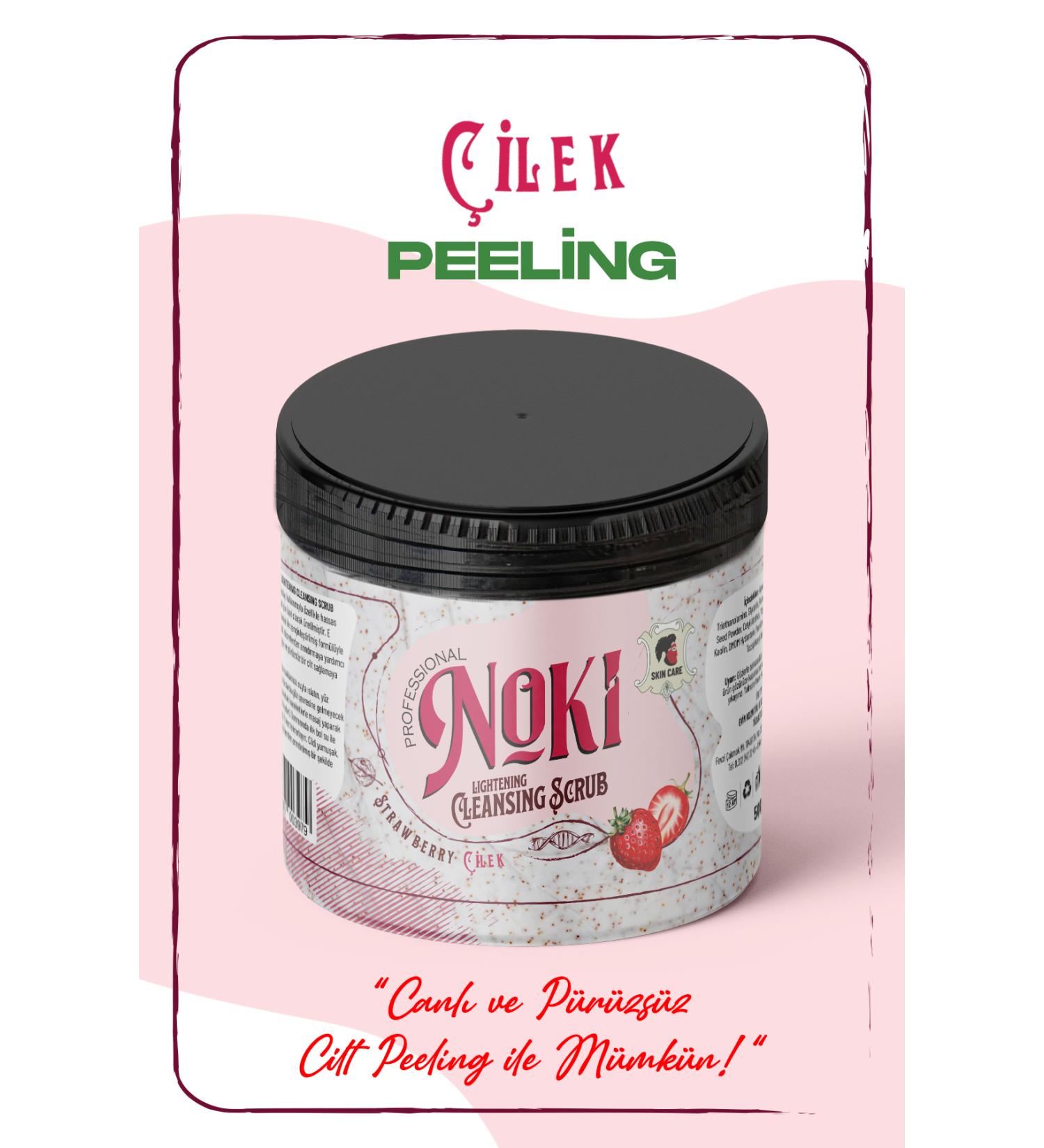 Noki Peeling - Strawberry | Skin Renewer Nourishing Purifying and Pore Cleaner