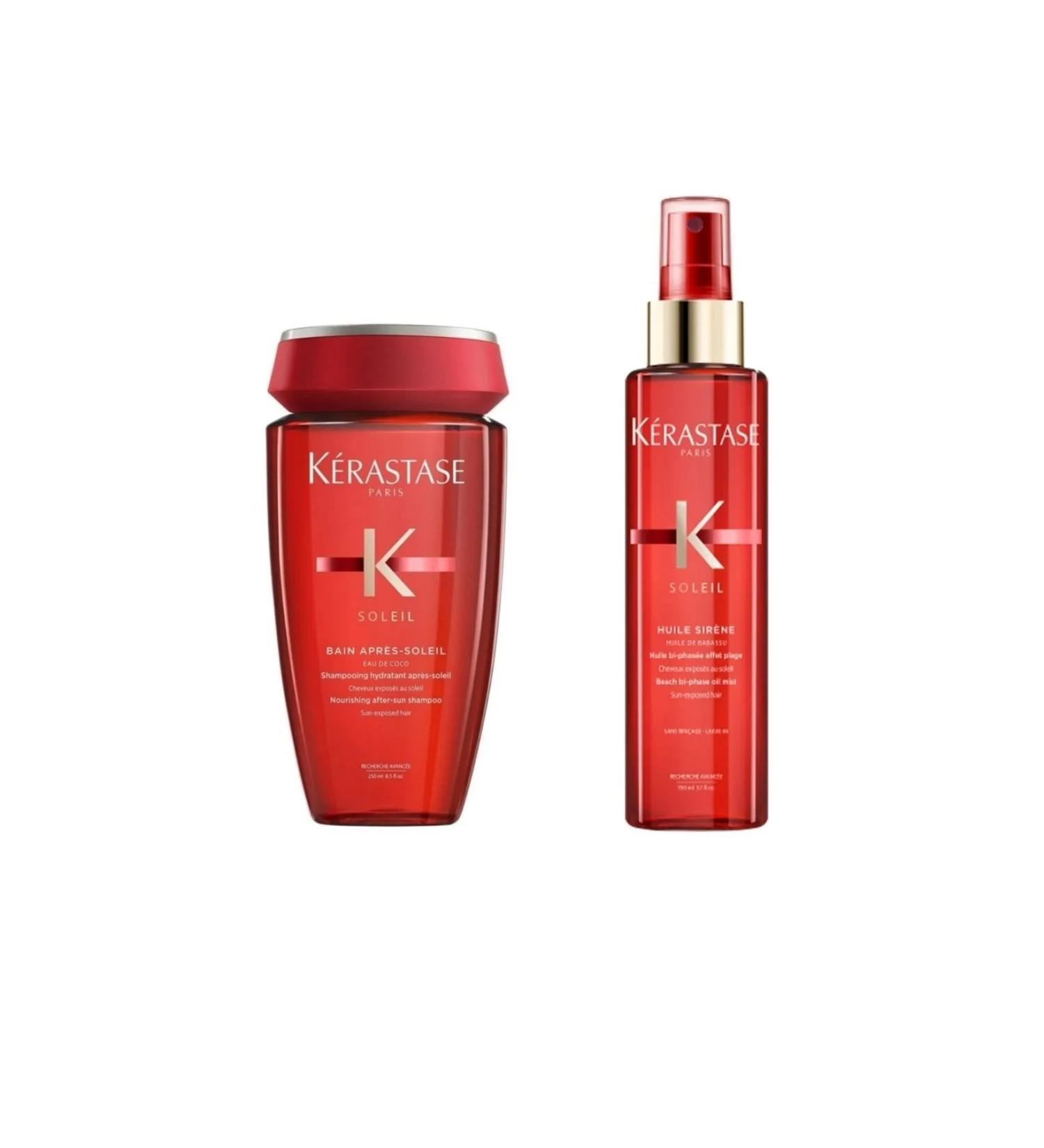 Kerastase K rastase Soleil Sun Protection Shampoo and Leave-in UV Protection Care 250ml&150ml