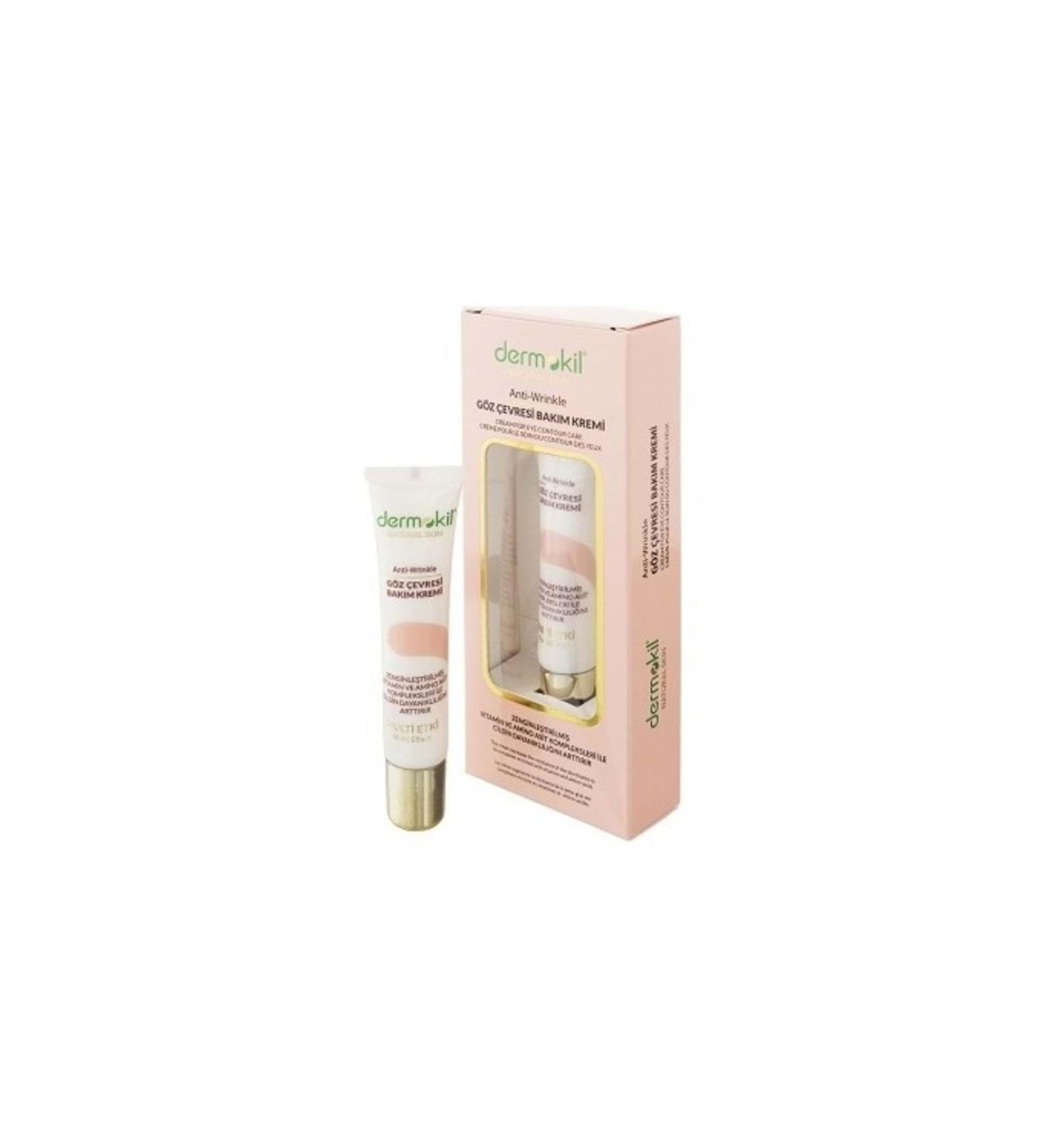 Dermokil Natural Skin Eye Contour Care Cream 15 ml