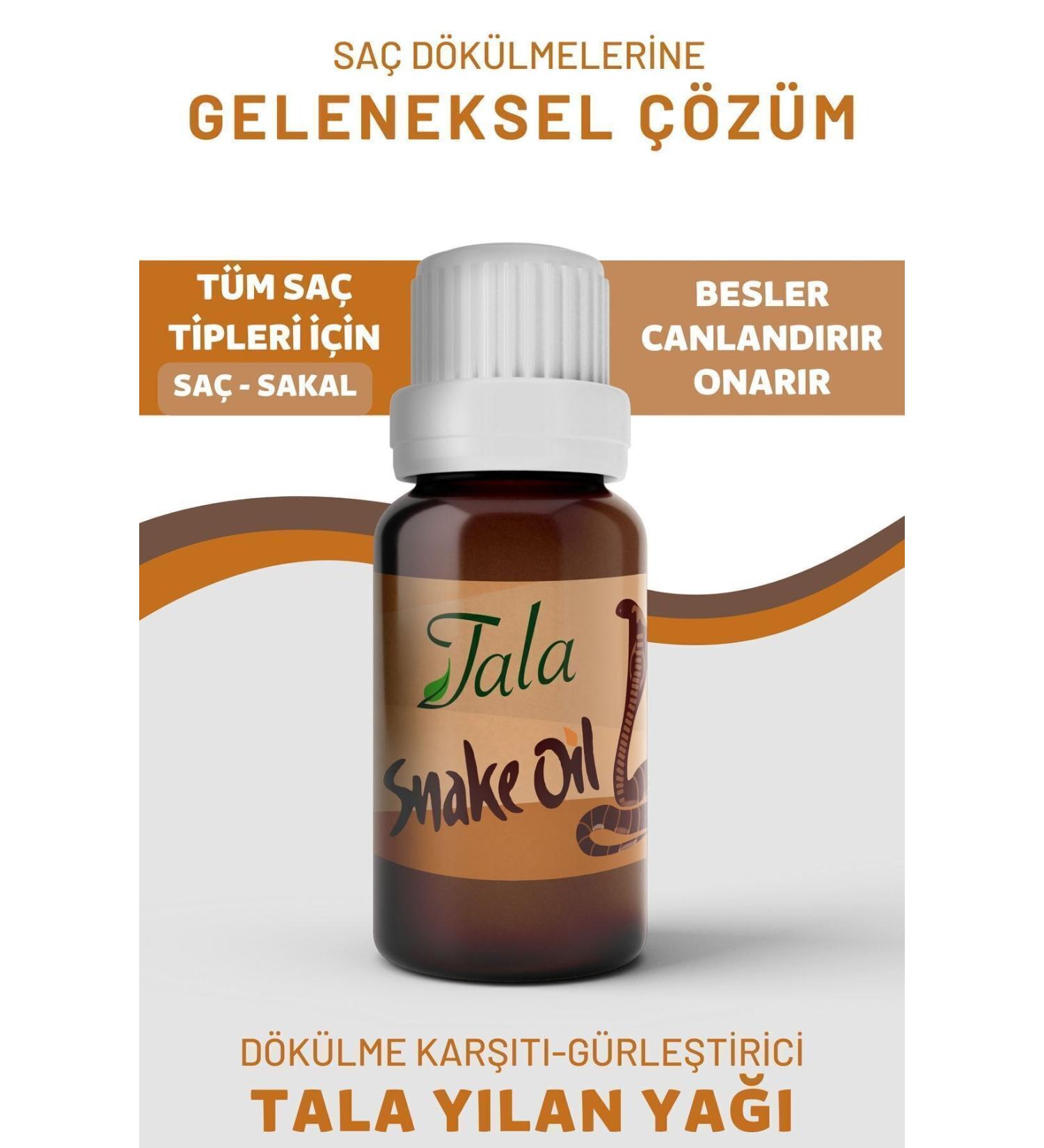 Tala Snake Oil Anti Hair Loss Hair Nourishing and Repairing Hair Care Oil 20 Ml - Buy Online on GoSupps.com