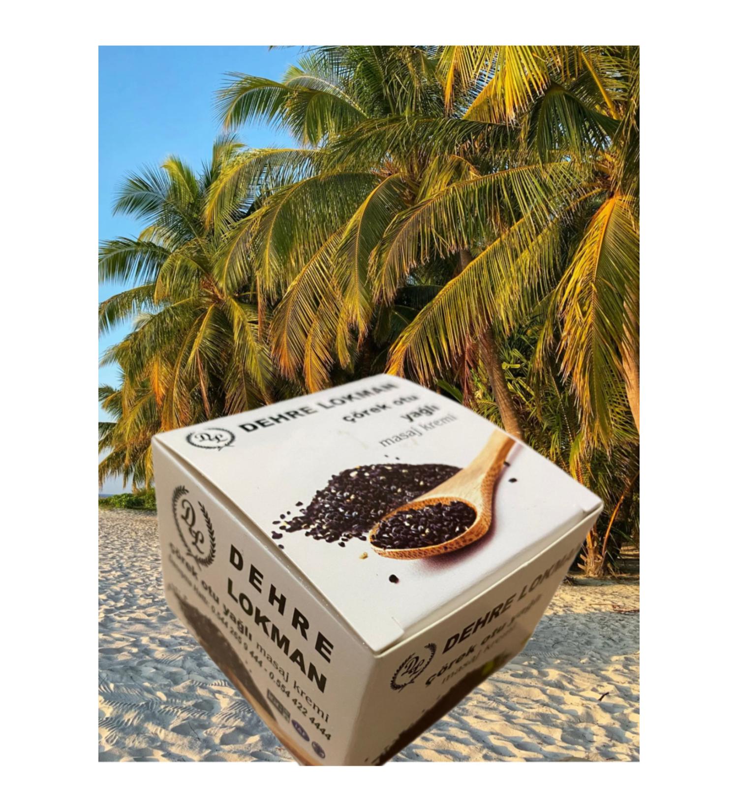 Dehre Lokman Black Cumin Oil Cream 70gr (3 Pieces) - Buy Online on GoSupps.com