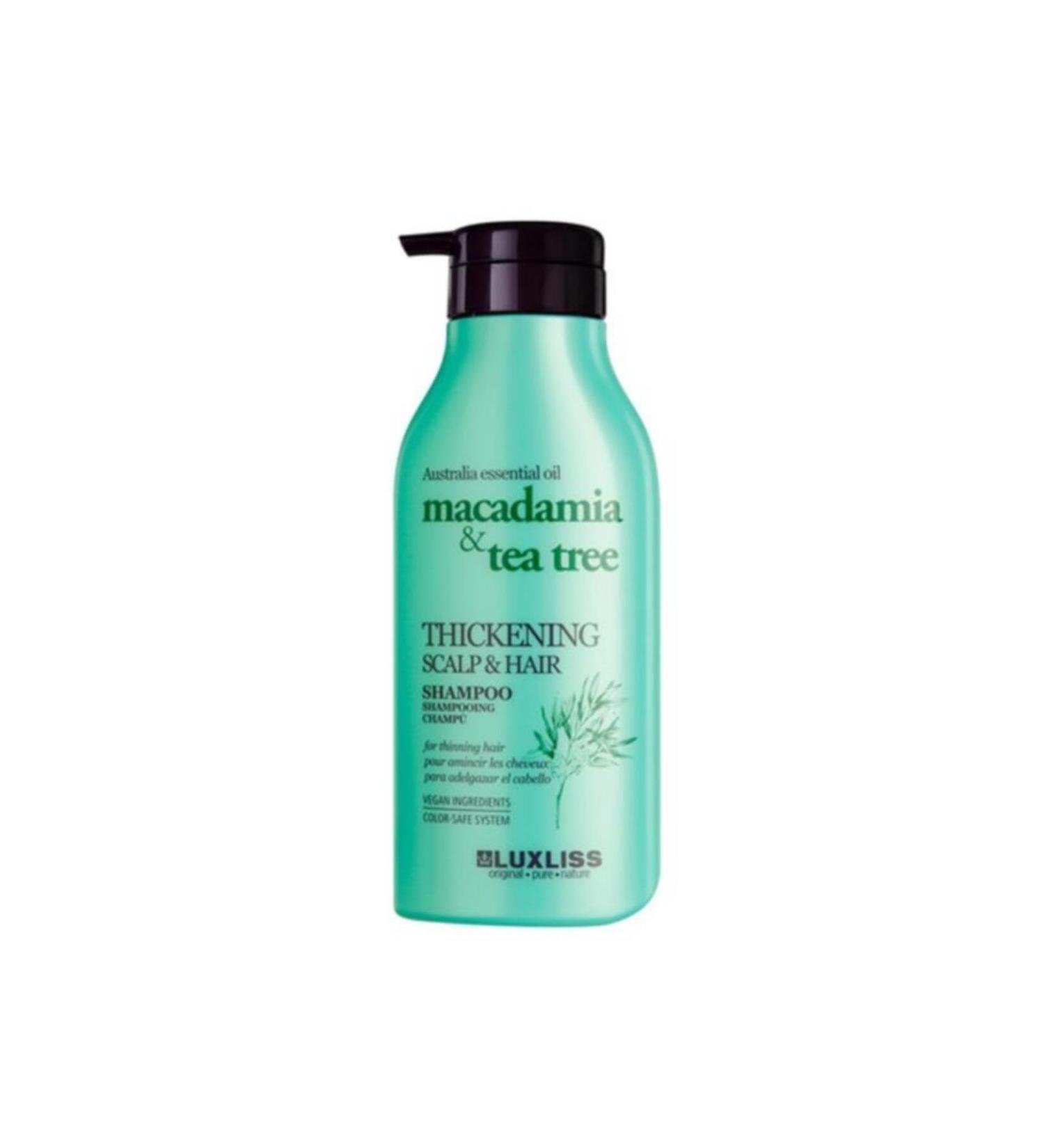 Luxliss Luxliss Thickening Macadamia Tea Tree Shampoo