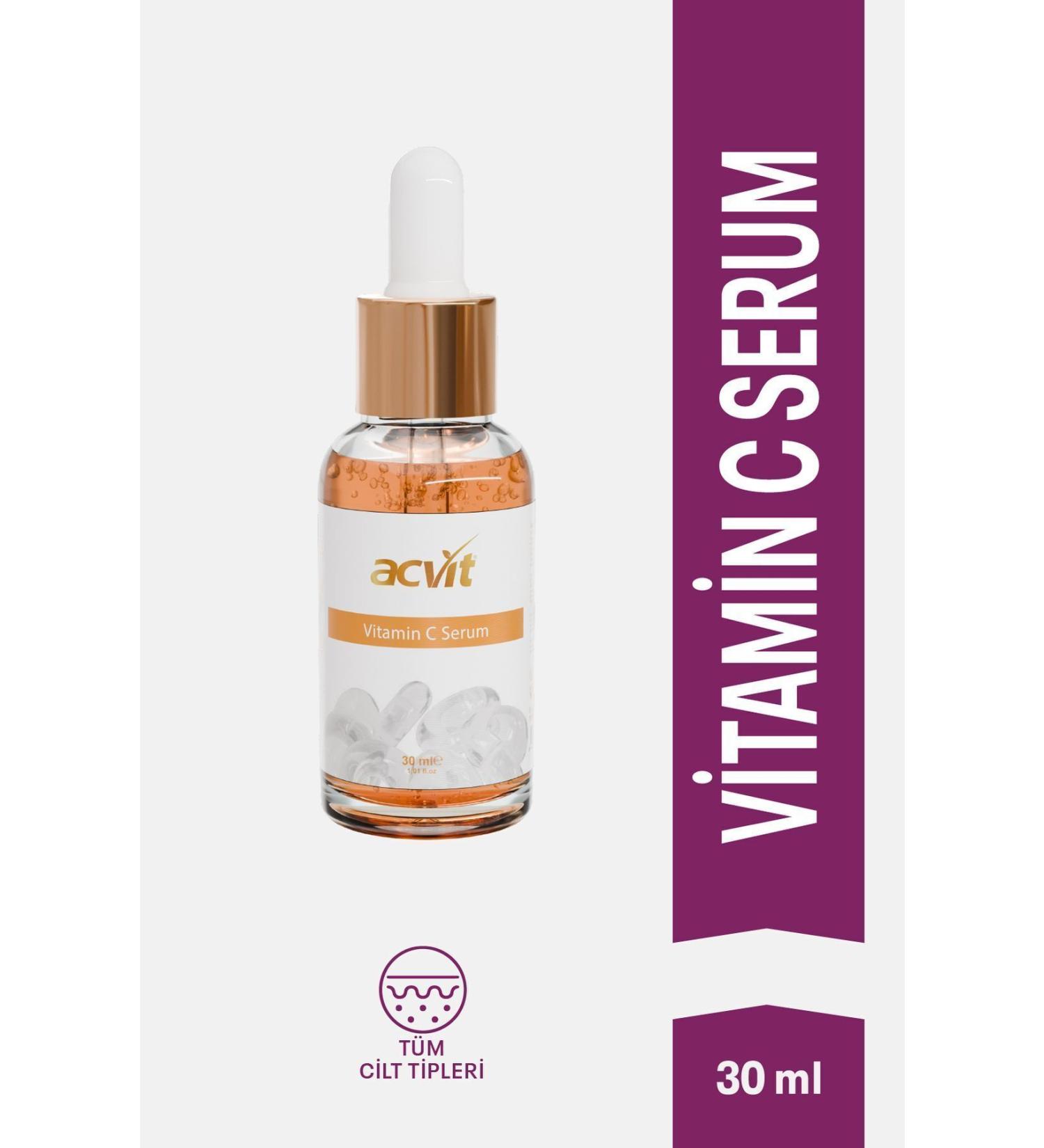 Acvit Vitamin C Serum - 30 ML - Buy Online on GoSupps.com