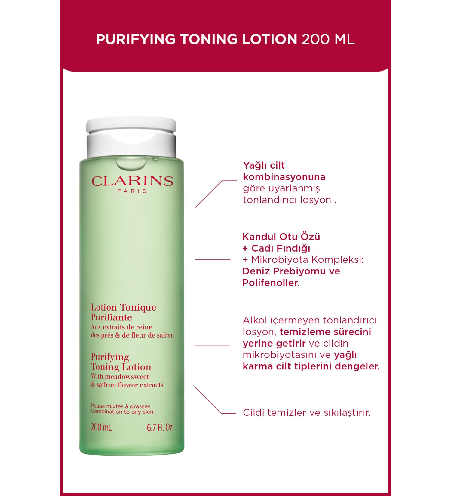 Clarins Purifying Toning Lotion 200 ml Purifying Lotion