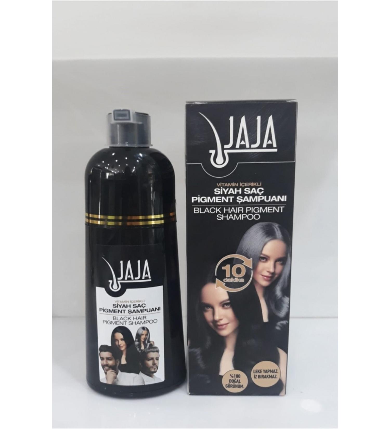 Jaja Hair Blackening Shampoo Dye Black 300 ML