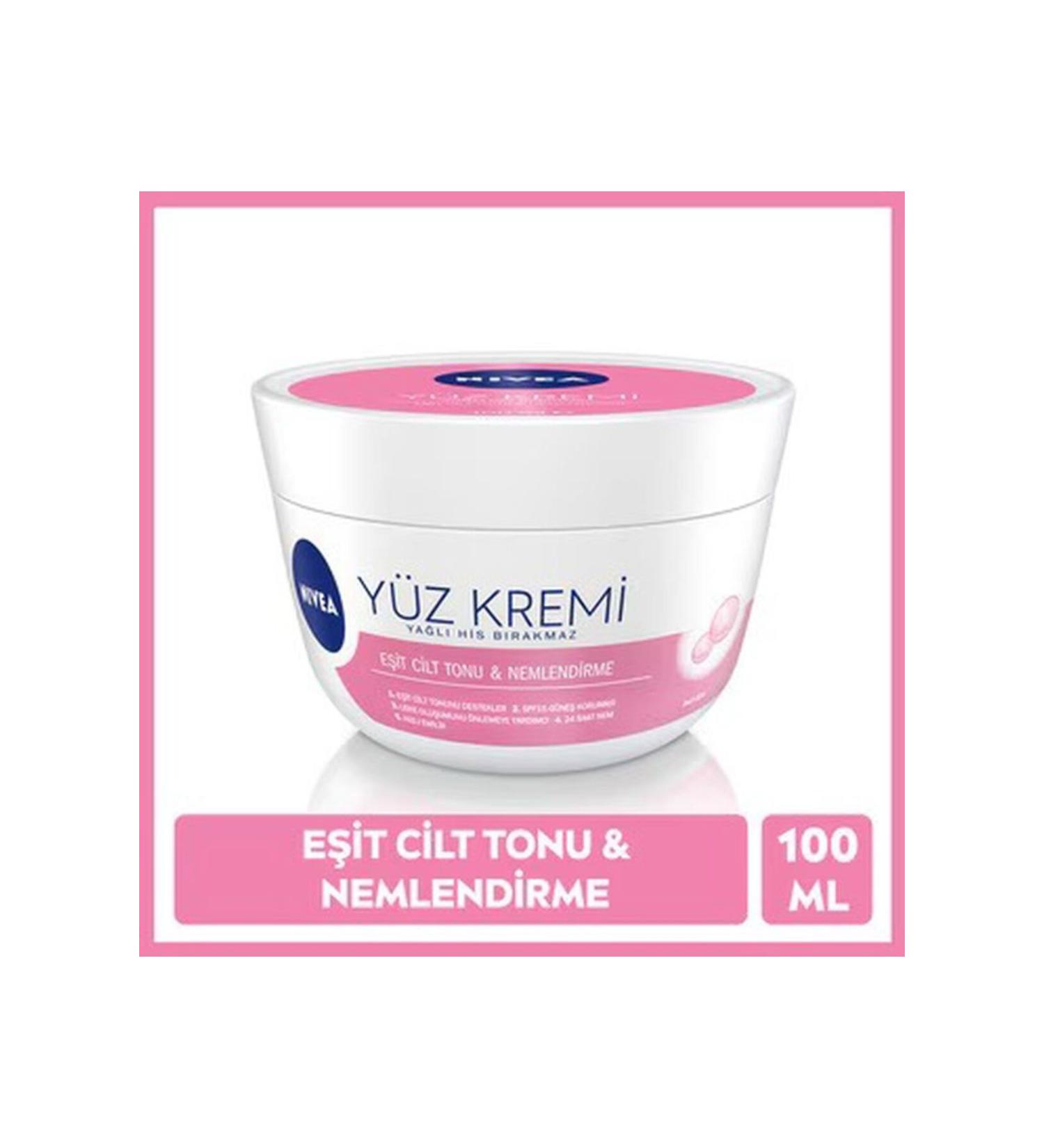 NIVEA Skin Tone Equalizing Face Cream 100 ml 24 Hour Moisturizer - Buy Online on GoSupps.com