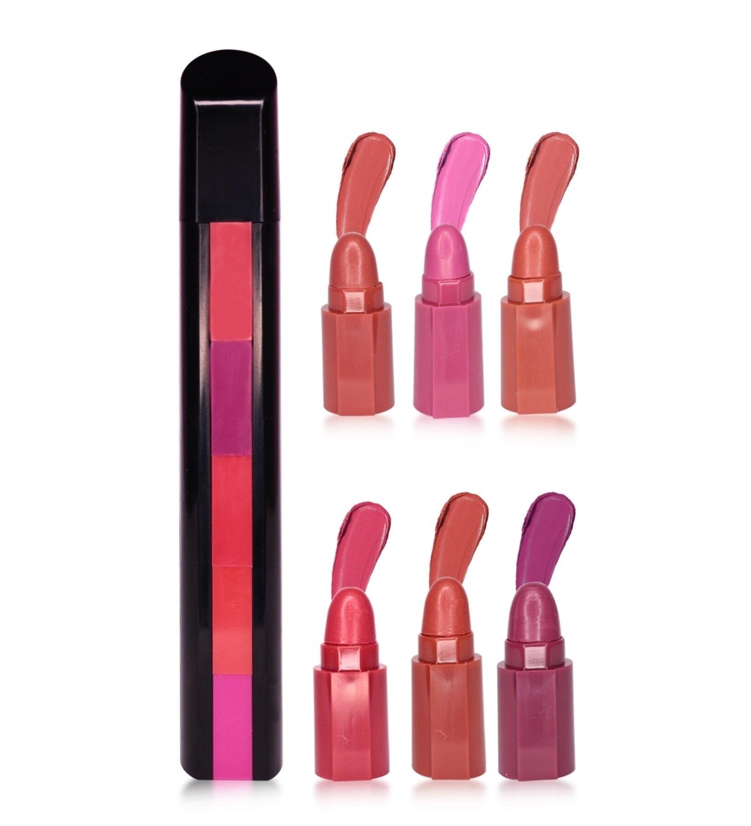 IMAN OF NOBLE 5 Color Matryoshka Lipstick No 1 - Buy Online on GoSupps.com