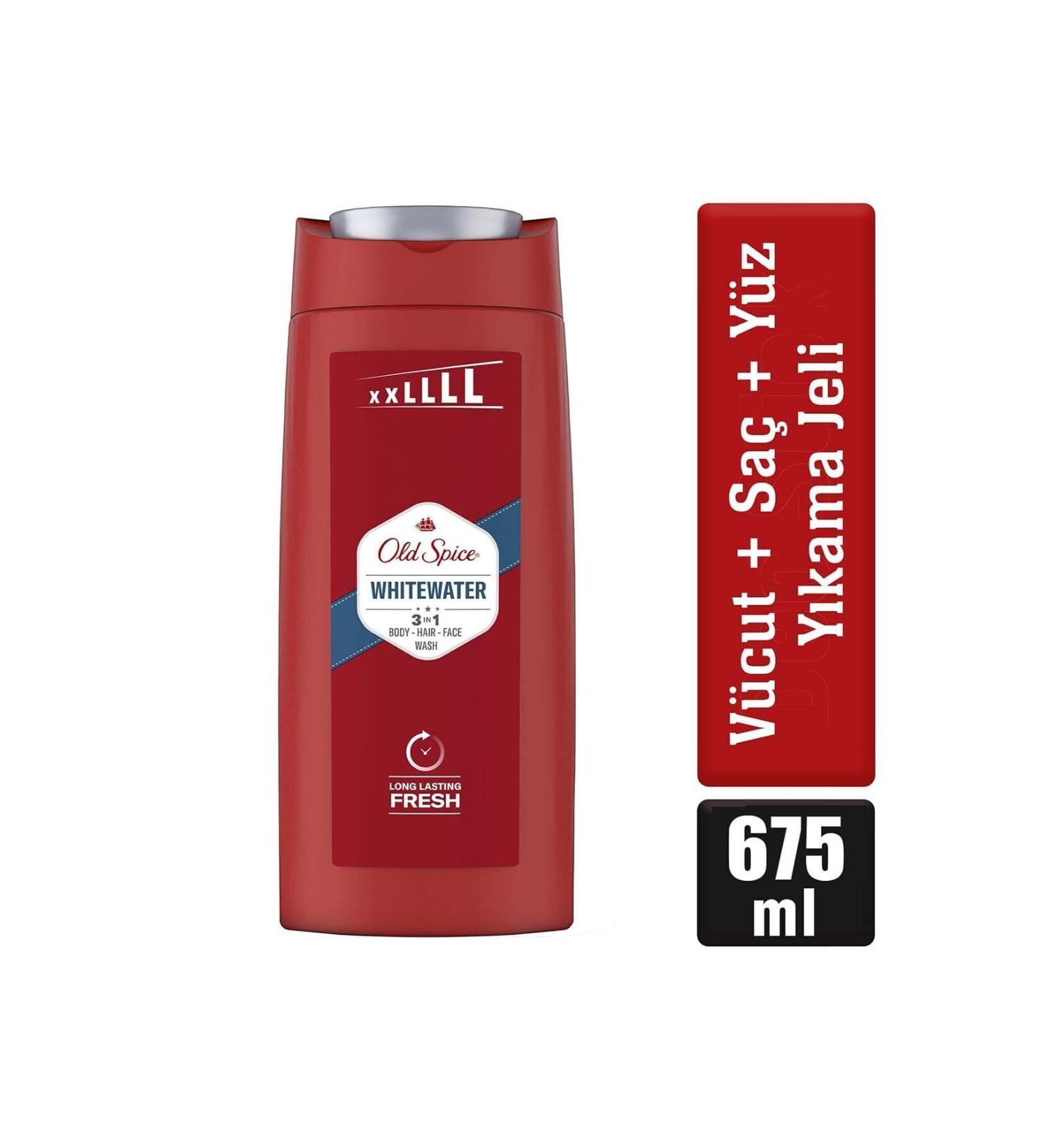 Old Spice Shower Gel White Water 675 ml Extra Large - Buy Online on GoSupps.com