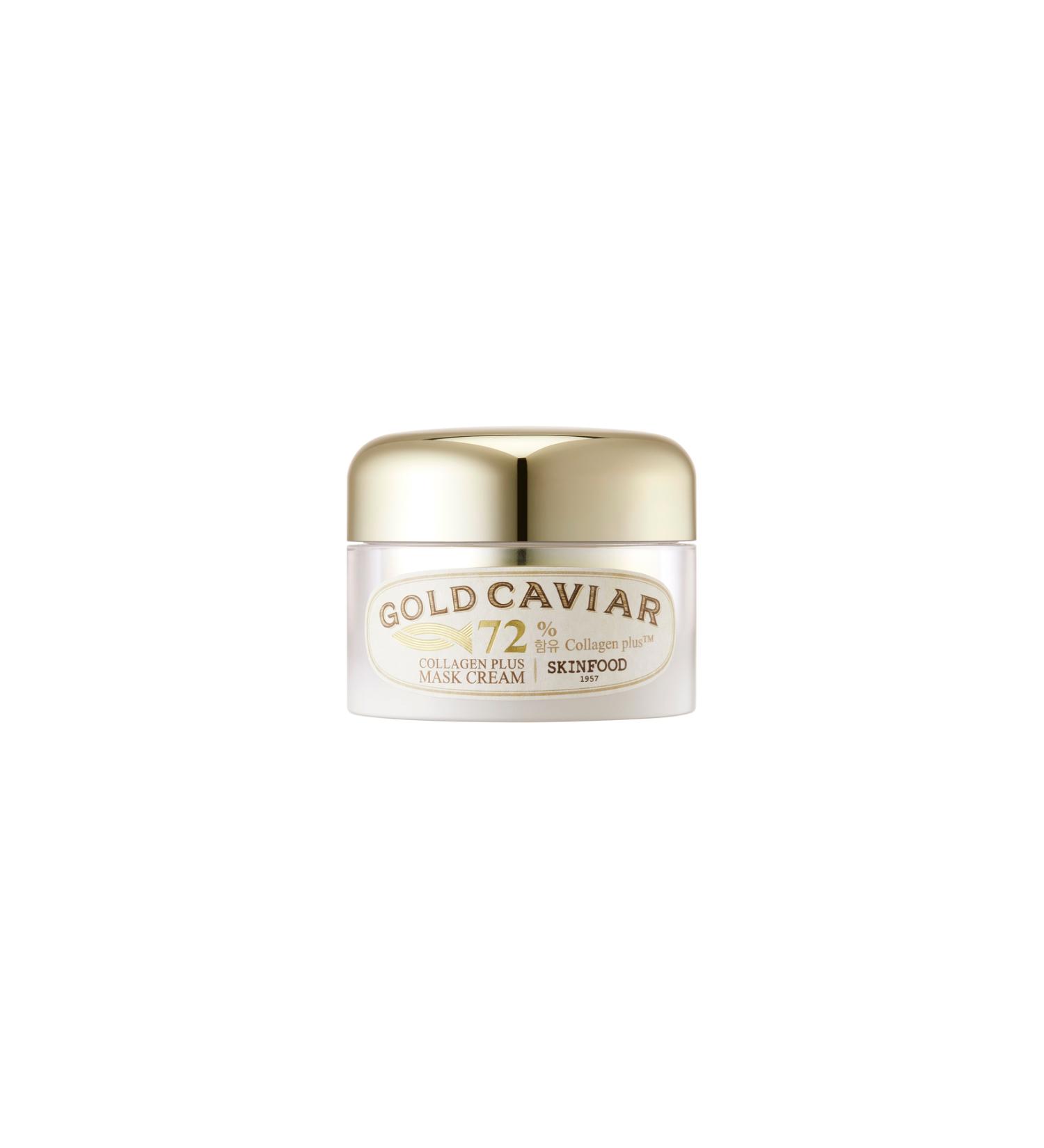 Skinfood Gold Caviar Collagen Plus Mask Cream 50 gr - Buy Online on GoSupps.com