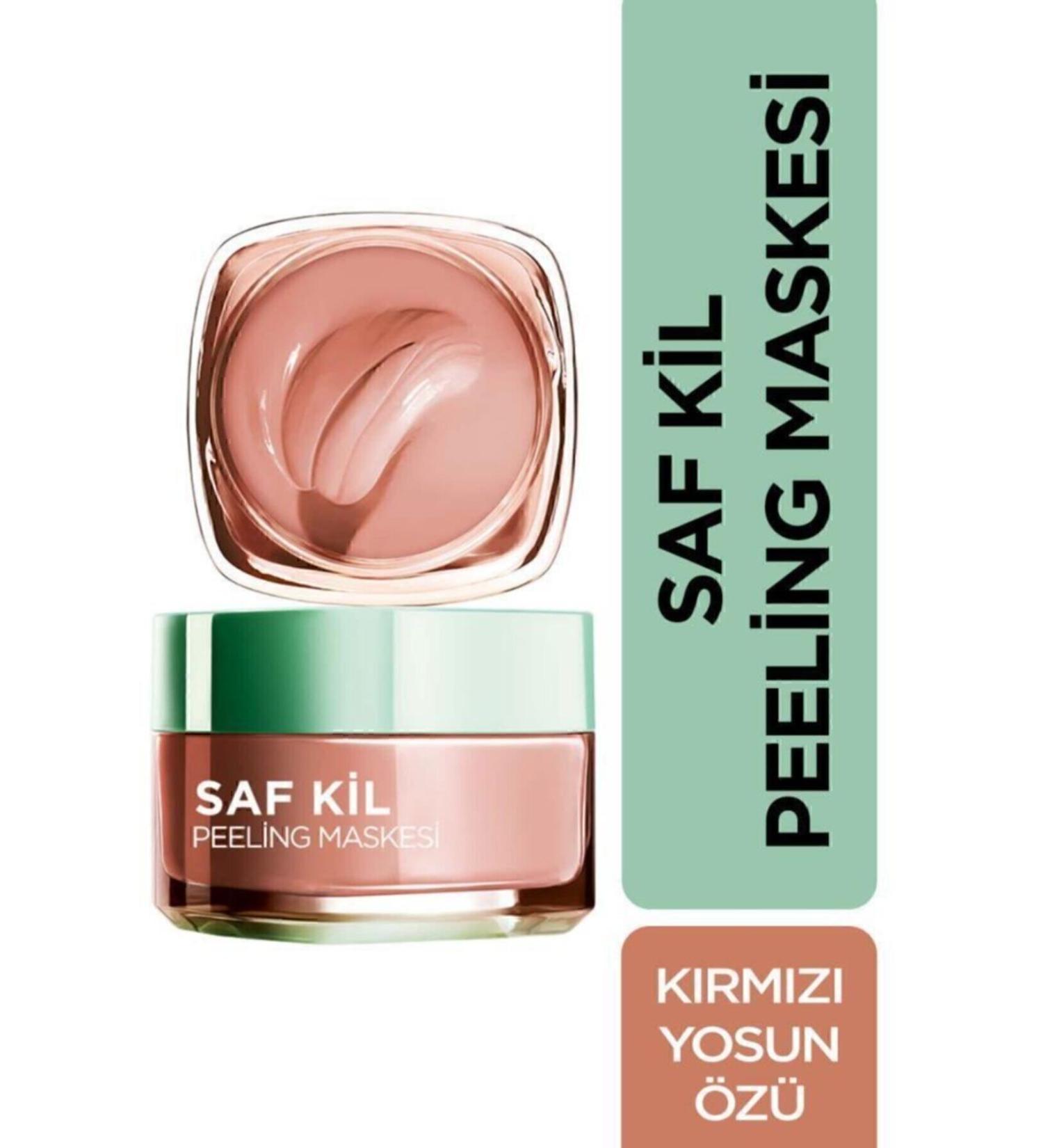 L'Oreal Paris Pure Clay Peeling Face Mask 50 ml Skin Care - Buy Online on GoSupps.com
