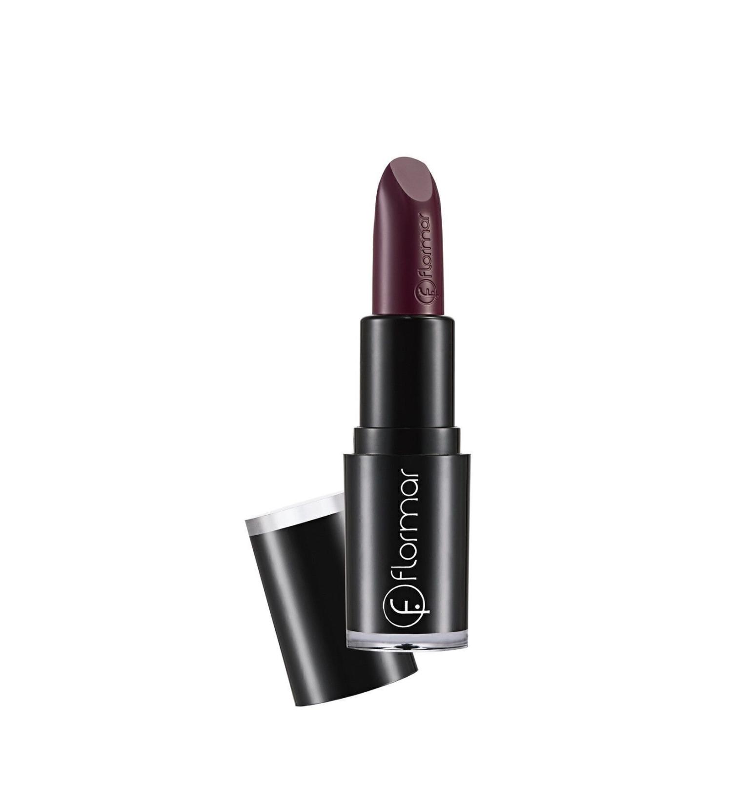 Flomar Flormar.long Wearing Lipstick - L010 Chic Aubergine