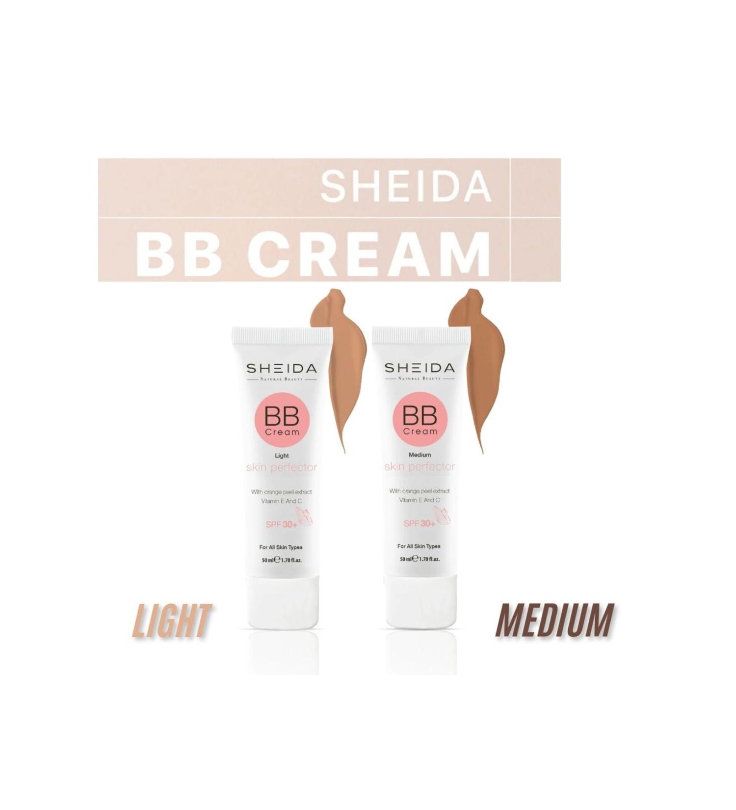 Sheida Bb Cream 50 Ml Spf 30 | Medium - Light Mixed Set