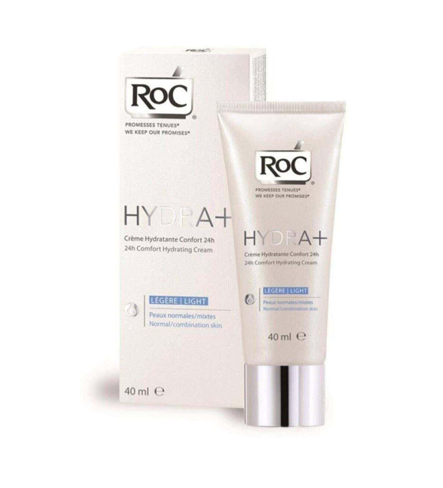 Roc Hydra Creme 24h Skin Fluid Light 40 ml - Buy Online on GoSupps.com