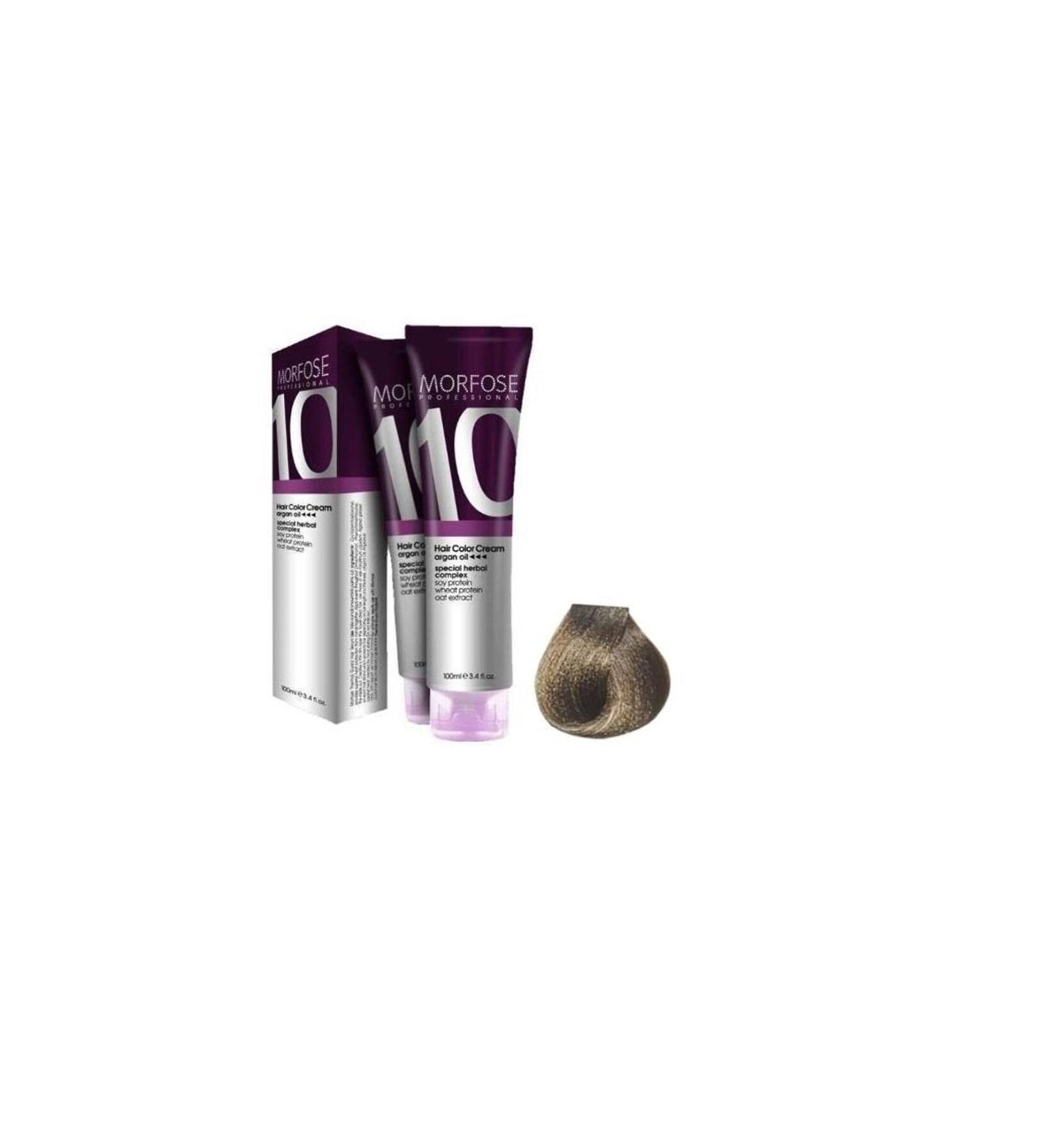 Morfose Hair Dye Tube Dye 7.1 Ash Blonde 100 Ml