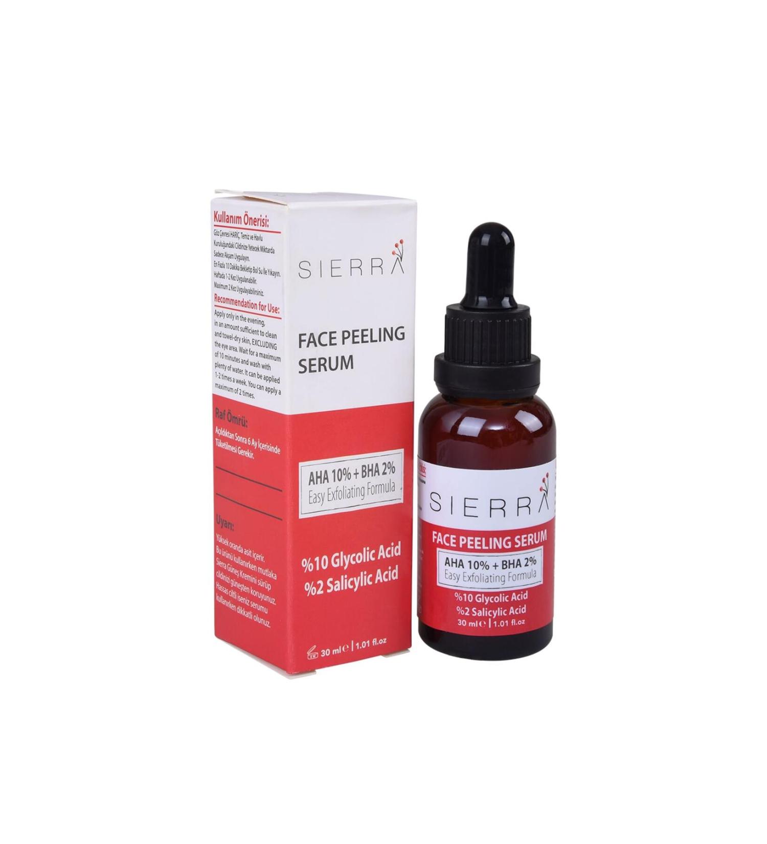 High Sierra Sierra Skin Renewal AHA-BHA Peeling Serum 30 ml (For Acne and Blackheads)
