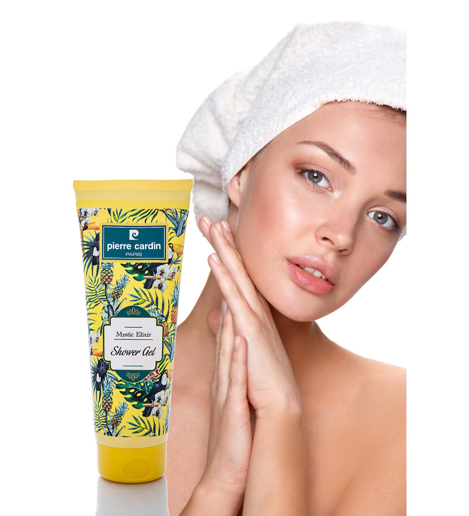 Pierre Cardin Mystical Scented Vitamin E Ph Balanced Revitalizing Shower Gel - 250 ml - Buy Online on GoSupps.com