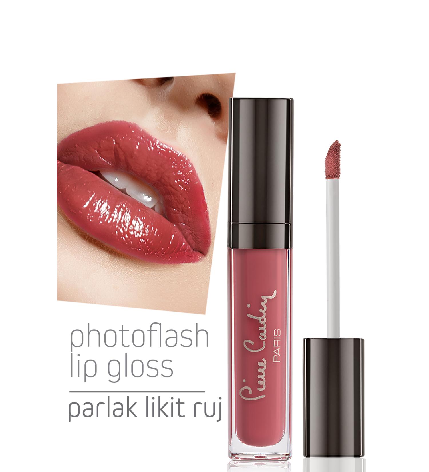 Pierre Cardin Photoflash Lipgloss Shiny Liquid Lipstick Misty Rose - Buy Online on GoSupps.com
