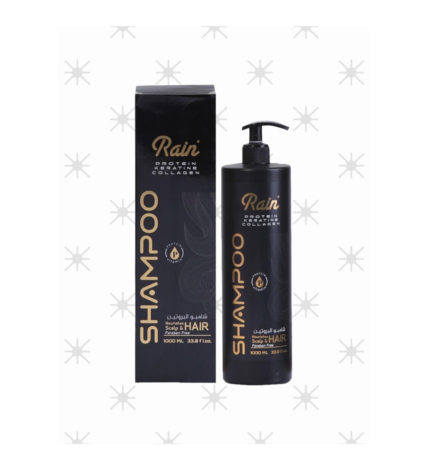 Rain PROTEIN KERATIN COLLAGEN HAIR SHAMPOO 1000 ML - Buy Online on GoSupps.com