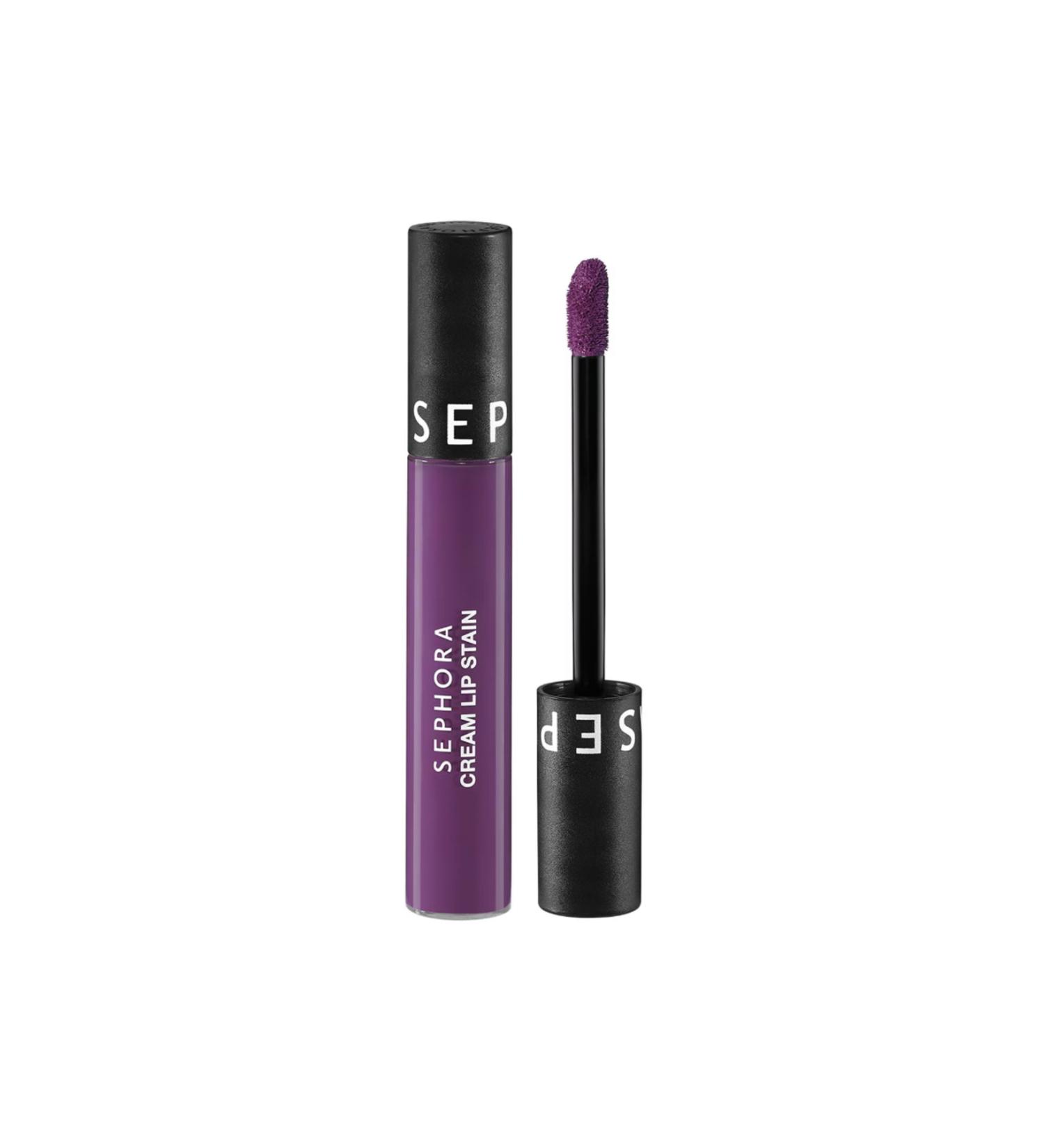 Sephora Cream Lip Stain Smudge-proof Velvet Finish Lipstick Matte Liquid Lipstick High coverage 10 hours long lasting (5 ml) - Buy Online on GoSupps.com