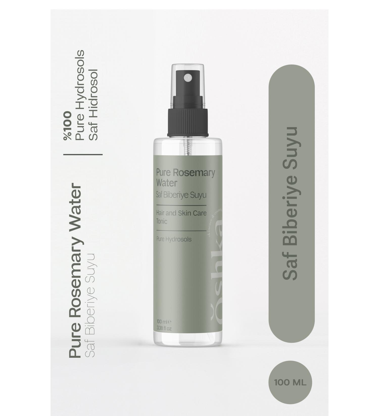 Oshka skincare cosmetics Rosemary Water Strengthening Anti-Loss Hair Tonic 0 Pure and Natural 100 ml (Rosemary Water)