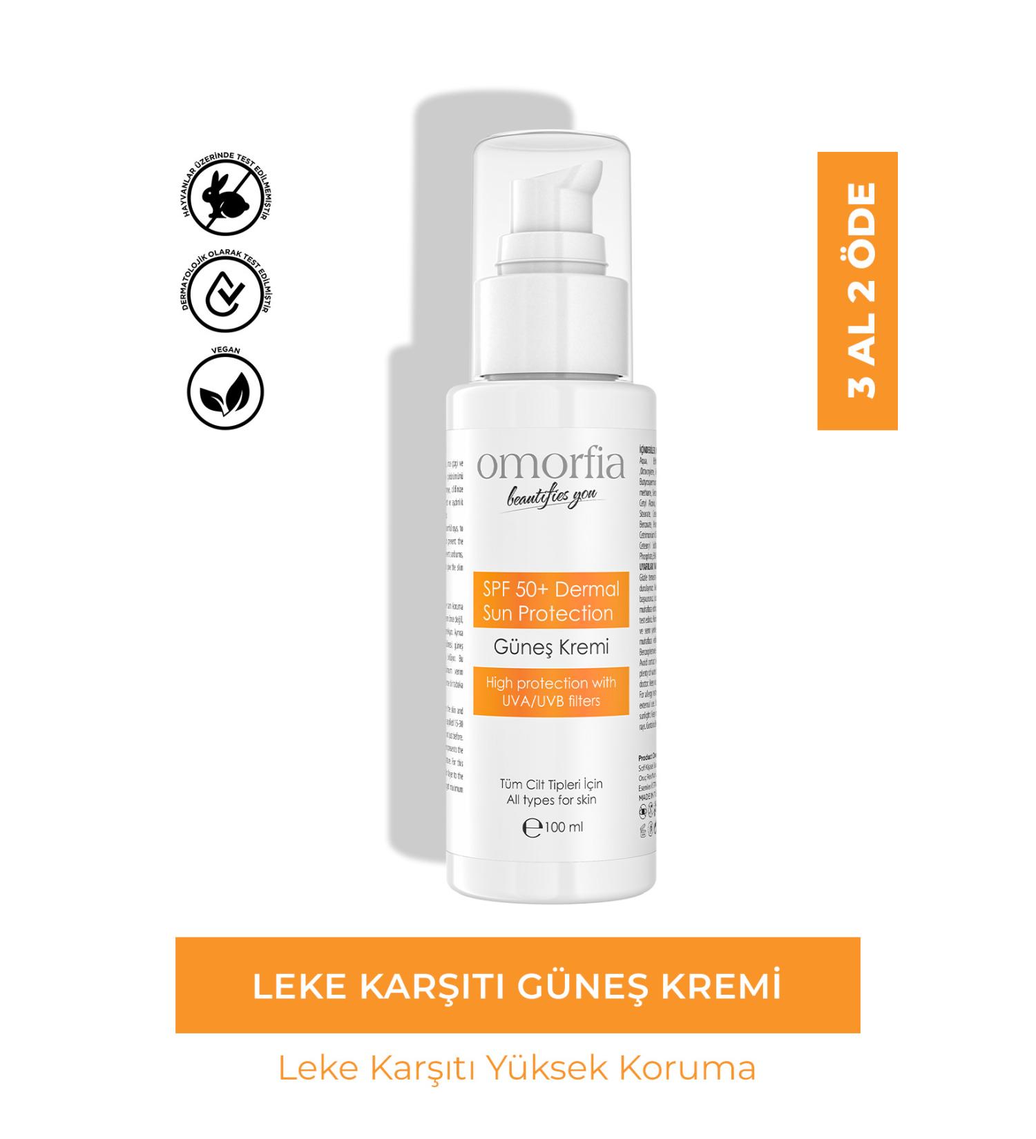 OMORFIA Anti-Spot Spf 50+ High Protection Sun Cream 100 Ml - Buy Online on GoSupps.com