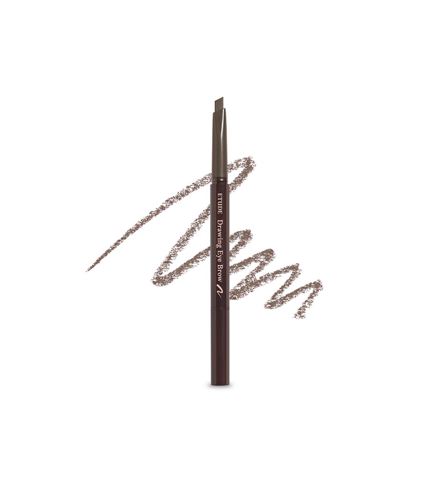 ETUDE Drawing Eye Brow / Long-lasting Eyebrow Pencil - 6 Ash Brown - Buy Online on GoSupps.com